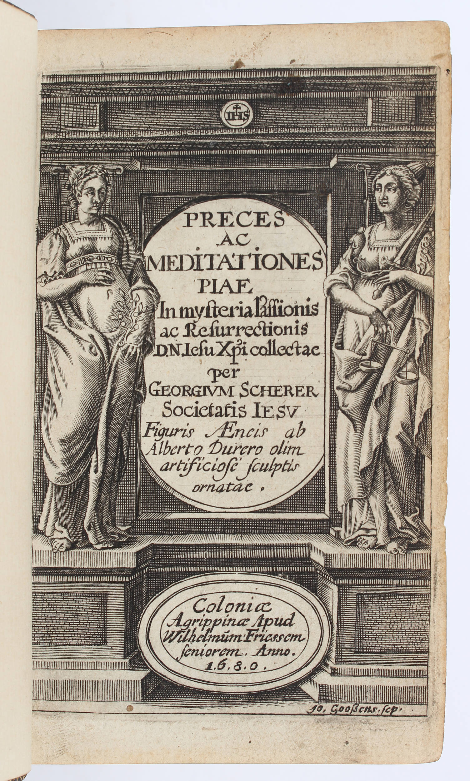 Scherer, Preces ac meditationes / 3 Bde.