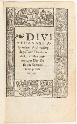 Athanasius, De passione domini. Köln um 1530