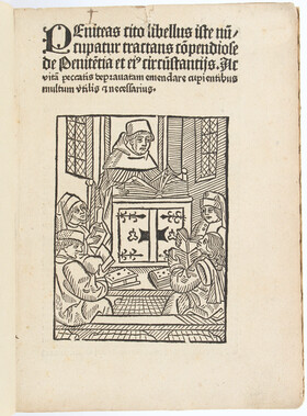 Peniteas cito libellus. 1511