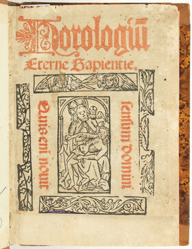 Seuse, Horologium aeternae sapientiae. 1503