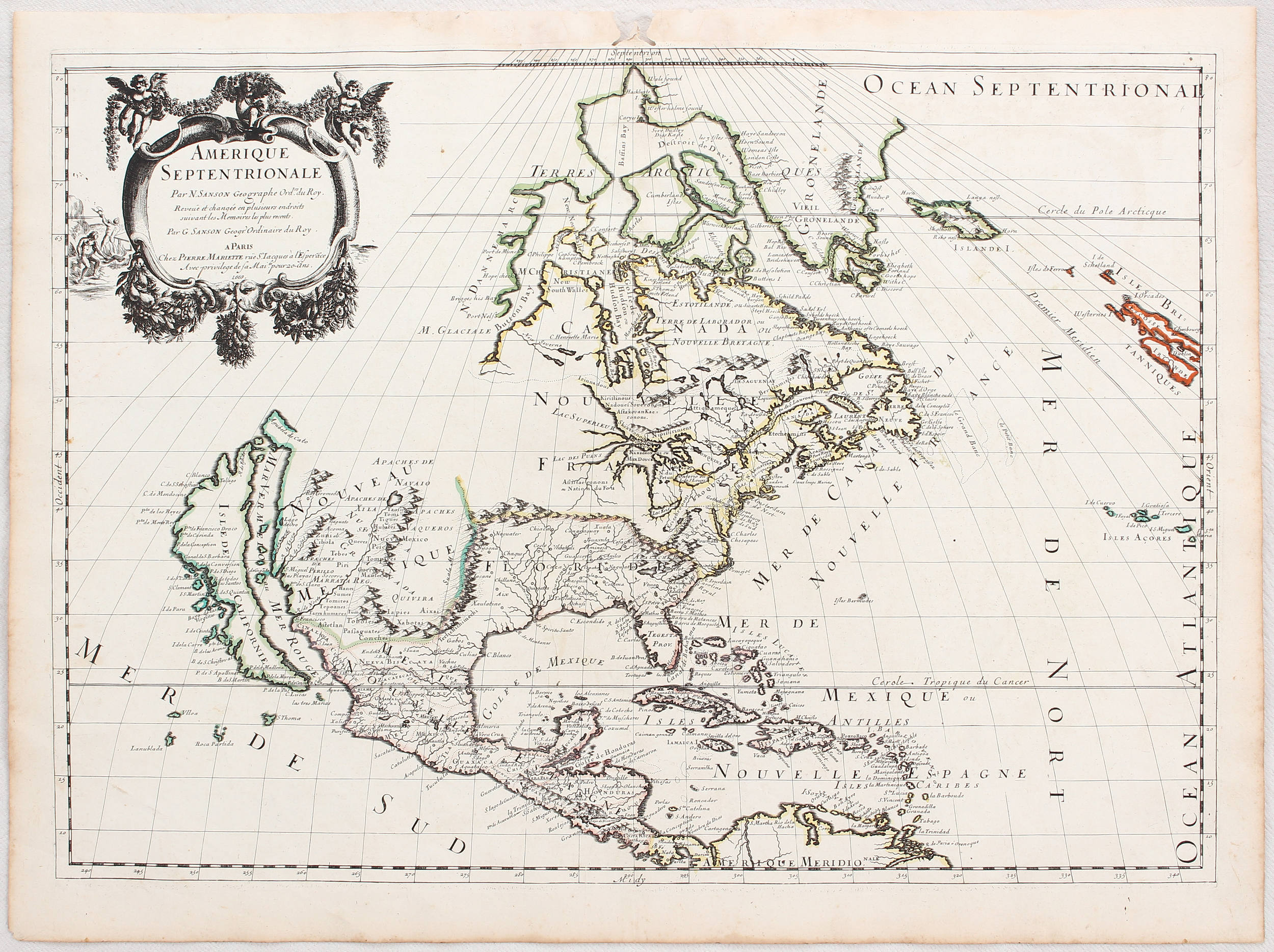 Nordamerika. Sanson-Mariette
