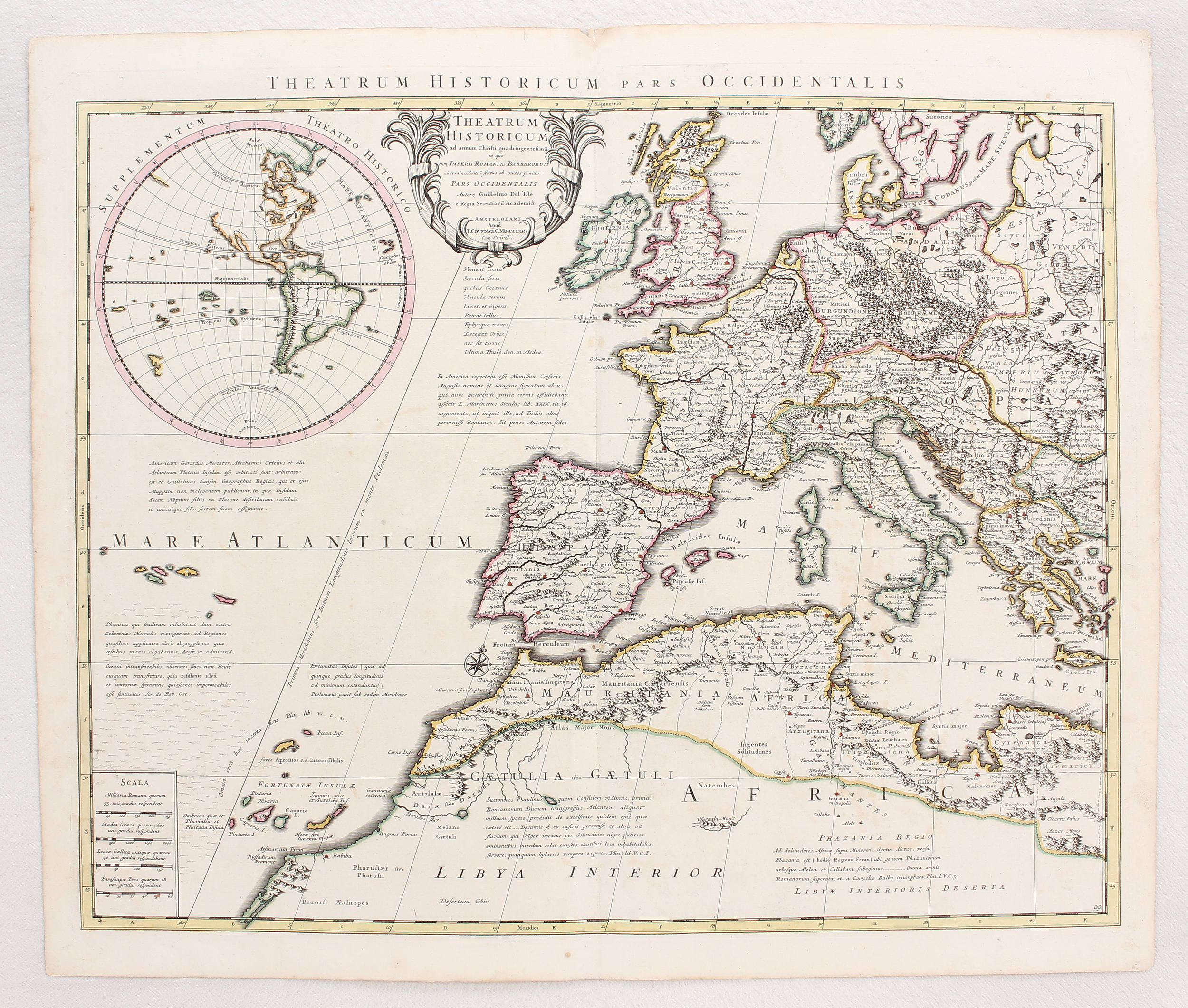 Mittelmeer in 2 Bll. Delsle-Covens & M.