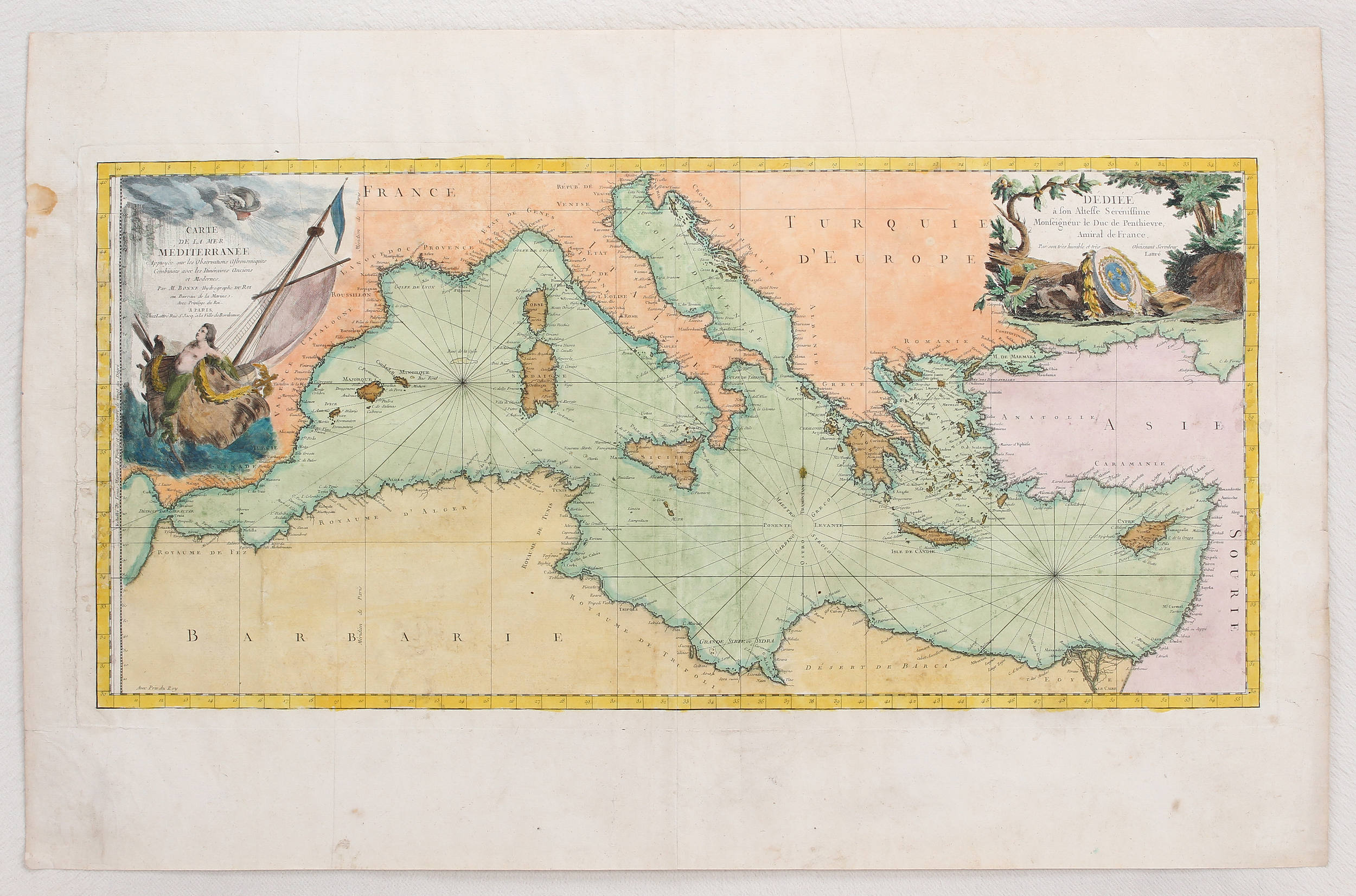 Mittelmeer. Bonne-Lattré