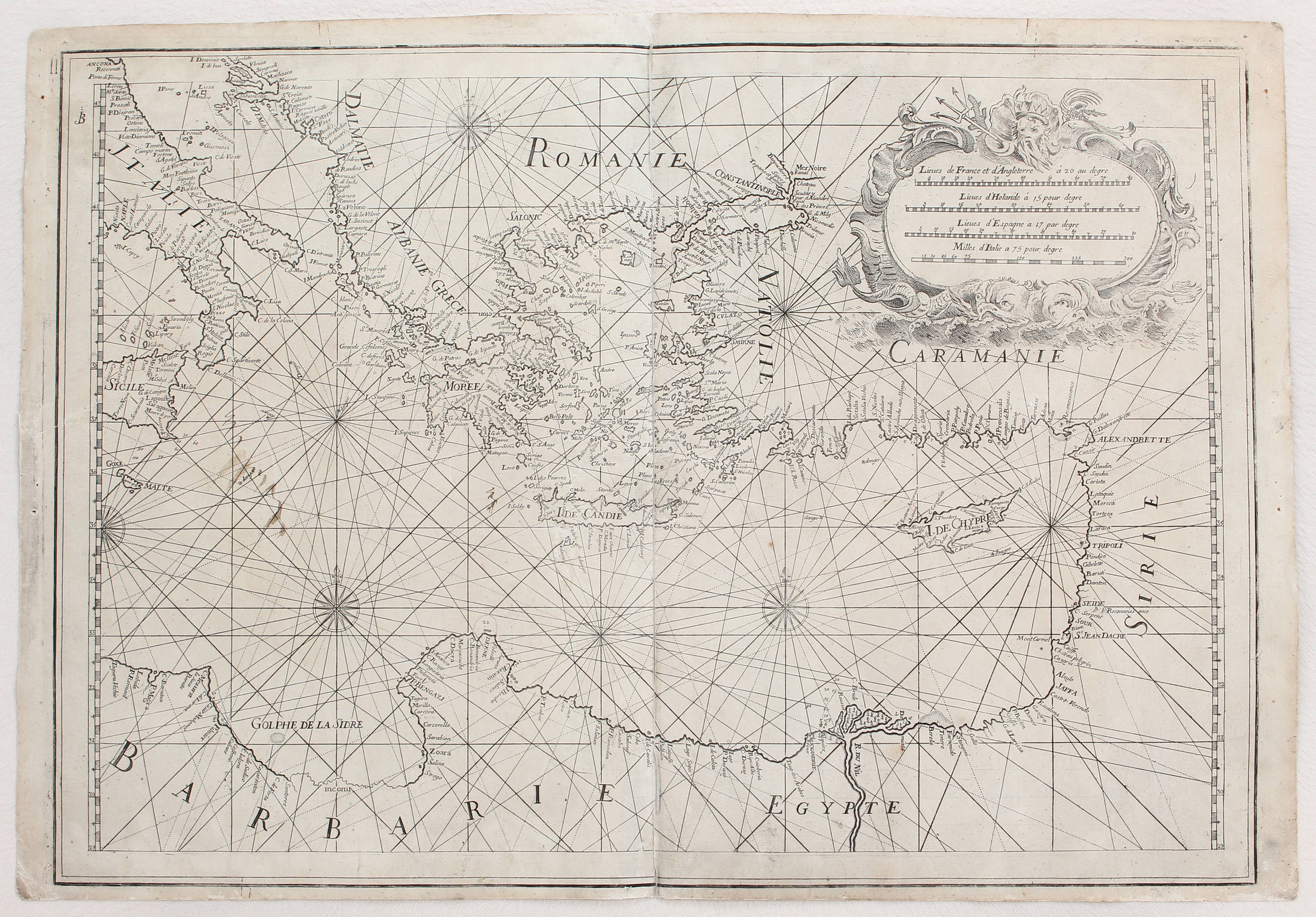 Mittelmeer in 2 Bll. Olivier-Boery