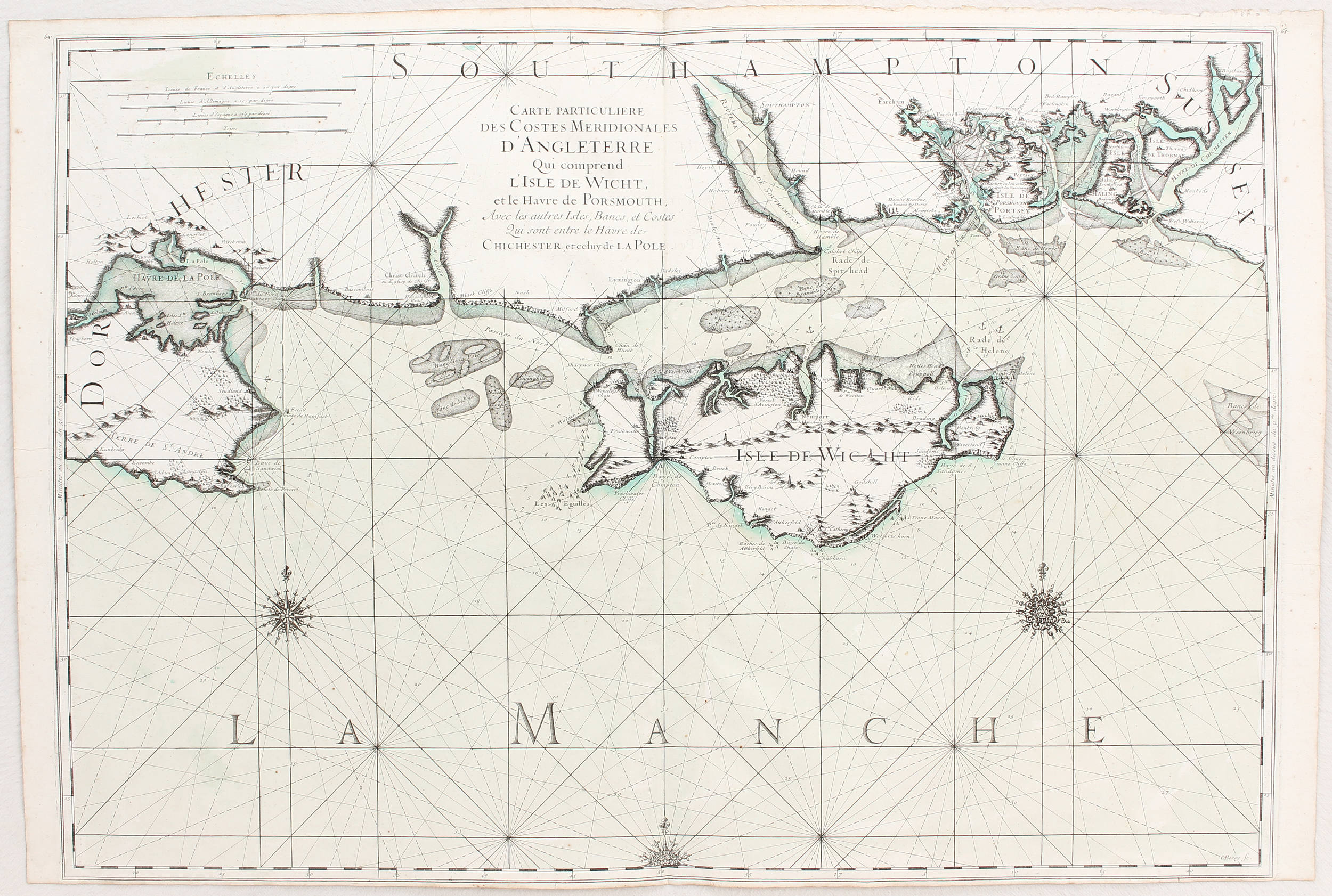Irland. / 3 Bll. Seekarten. (Neptune)