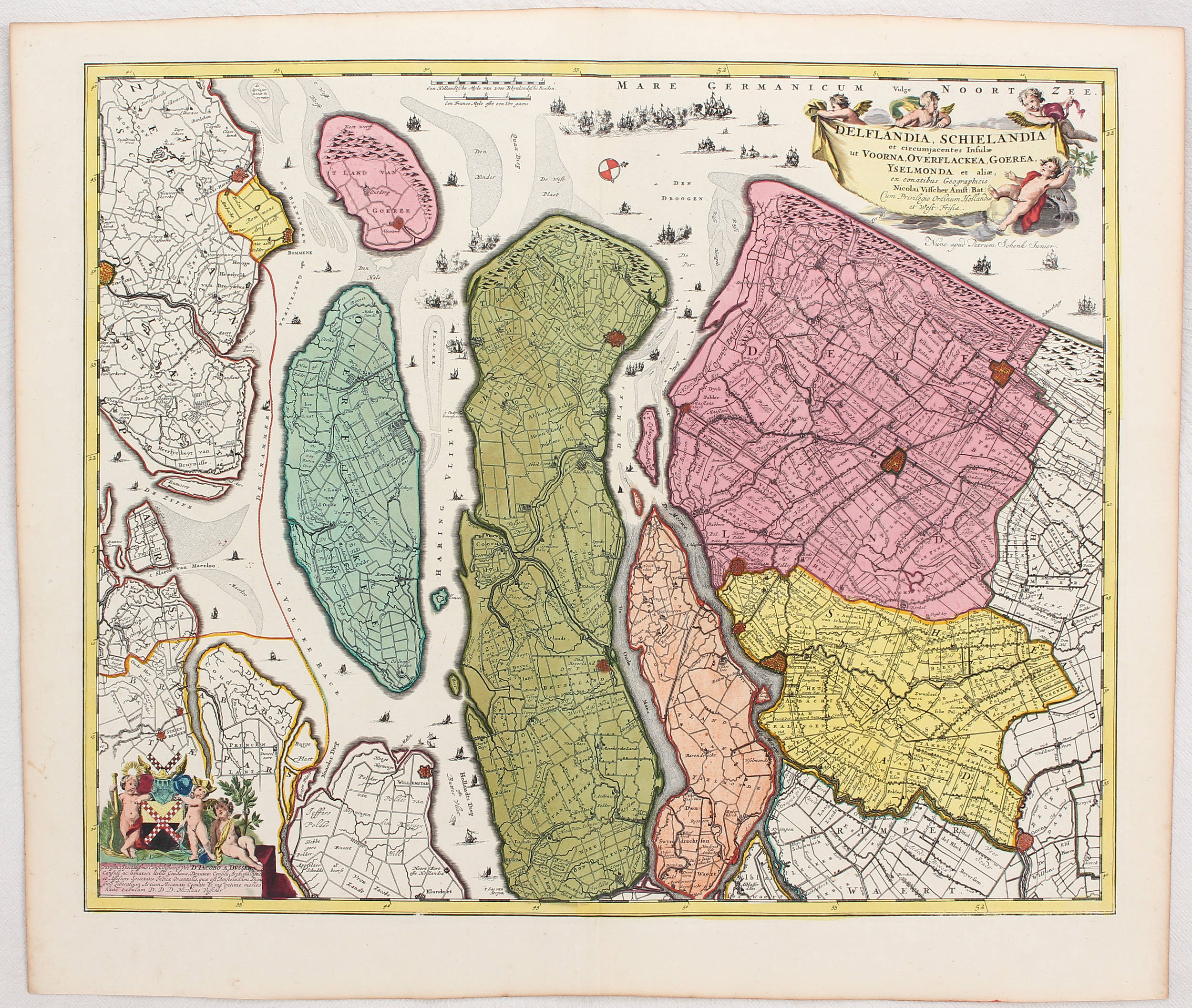 Niederlande. 5 Bll. Wit-Covens & M. u.a.