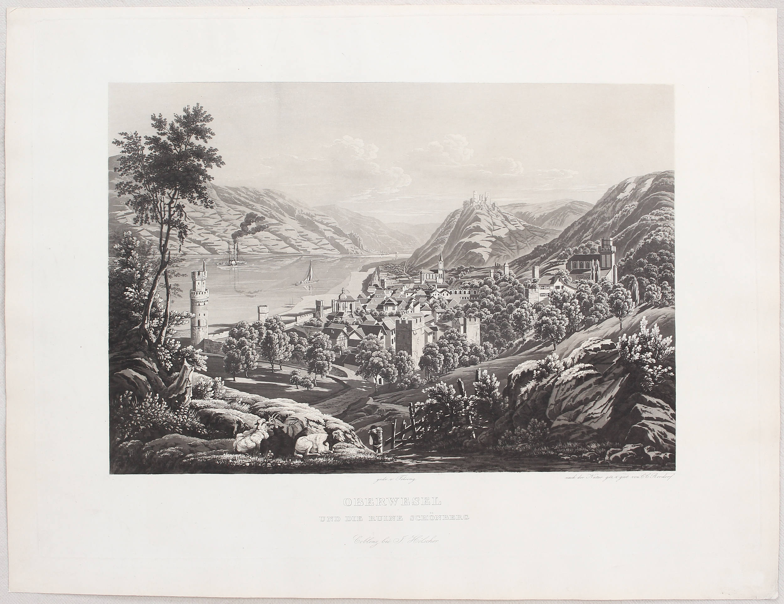Rheinansichten. 24 Bll.
