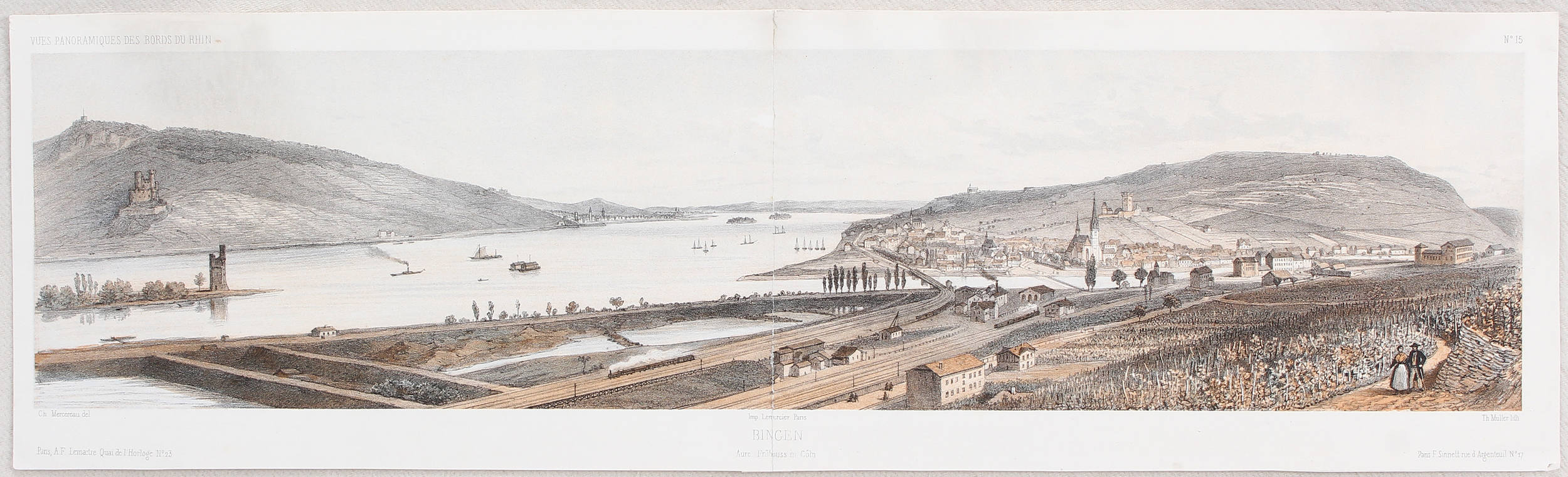 Rheinansichten. 24 Bll.