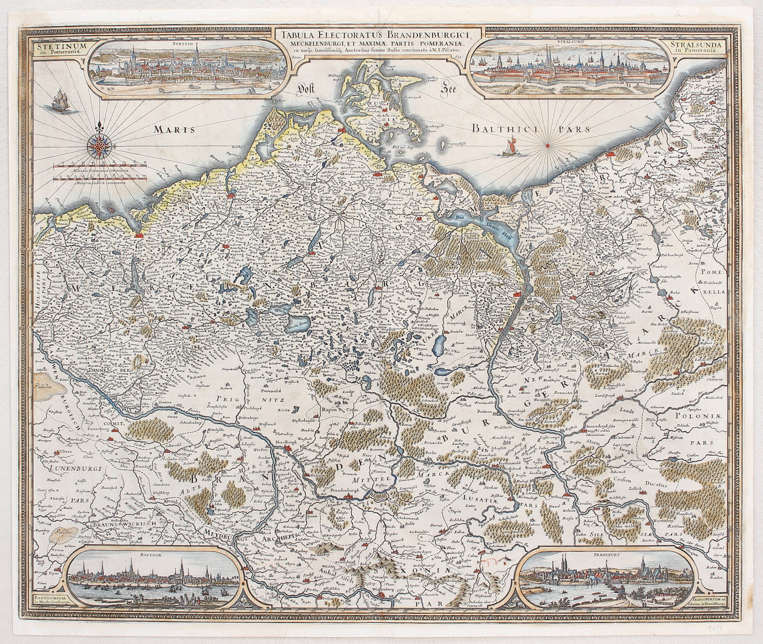 Brandenburg. Visscher