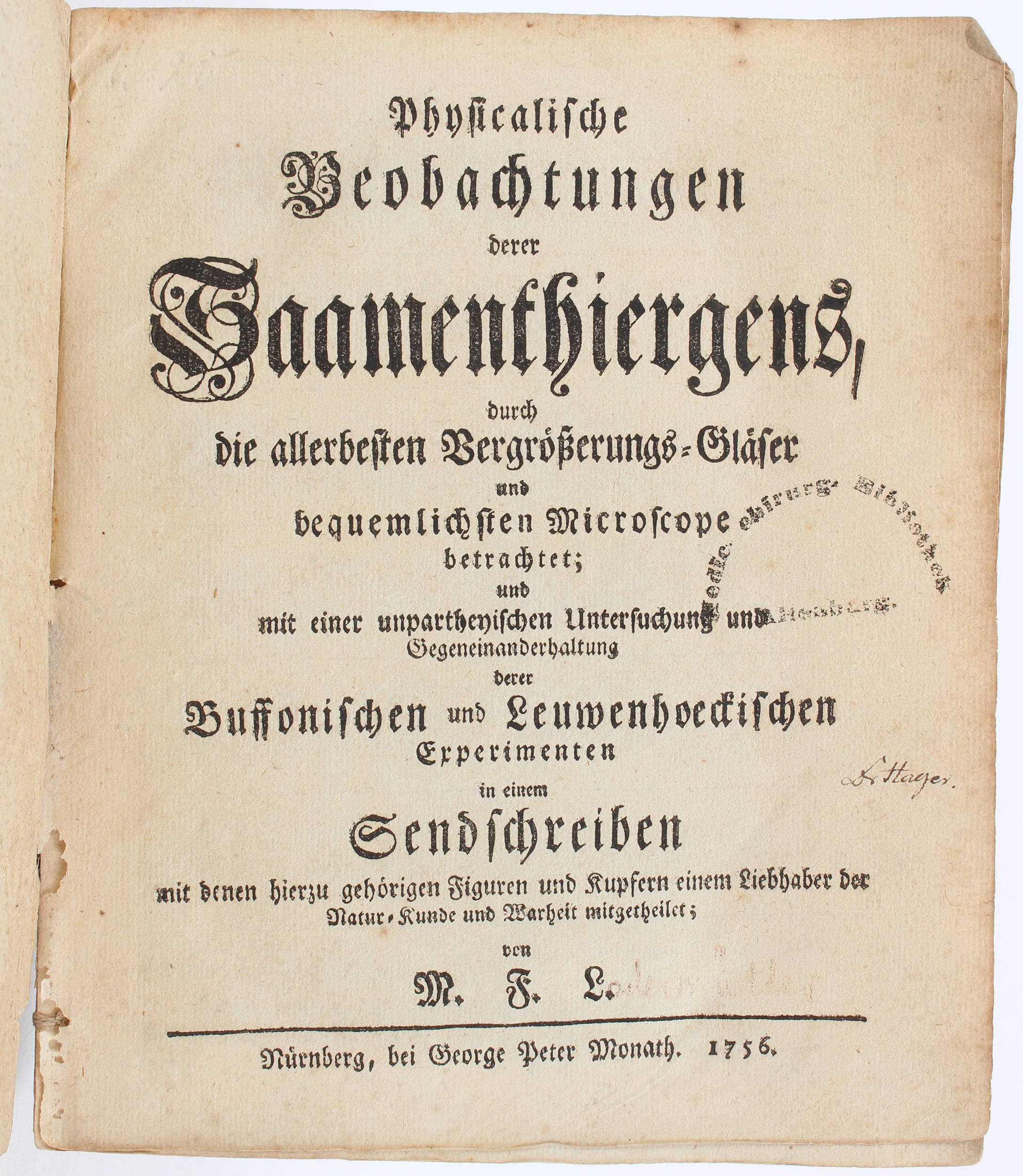 (Ledermüller), Saamenthiergens