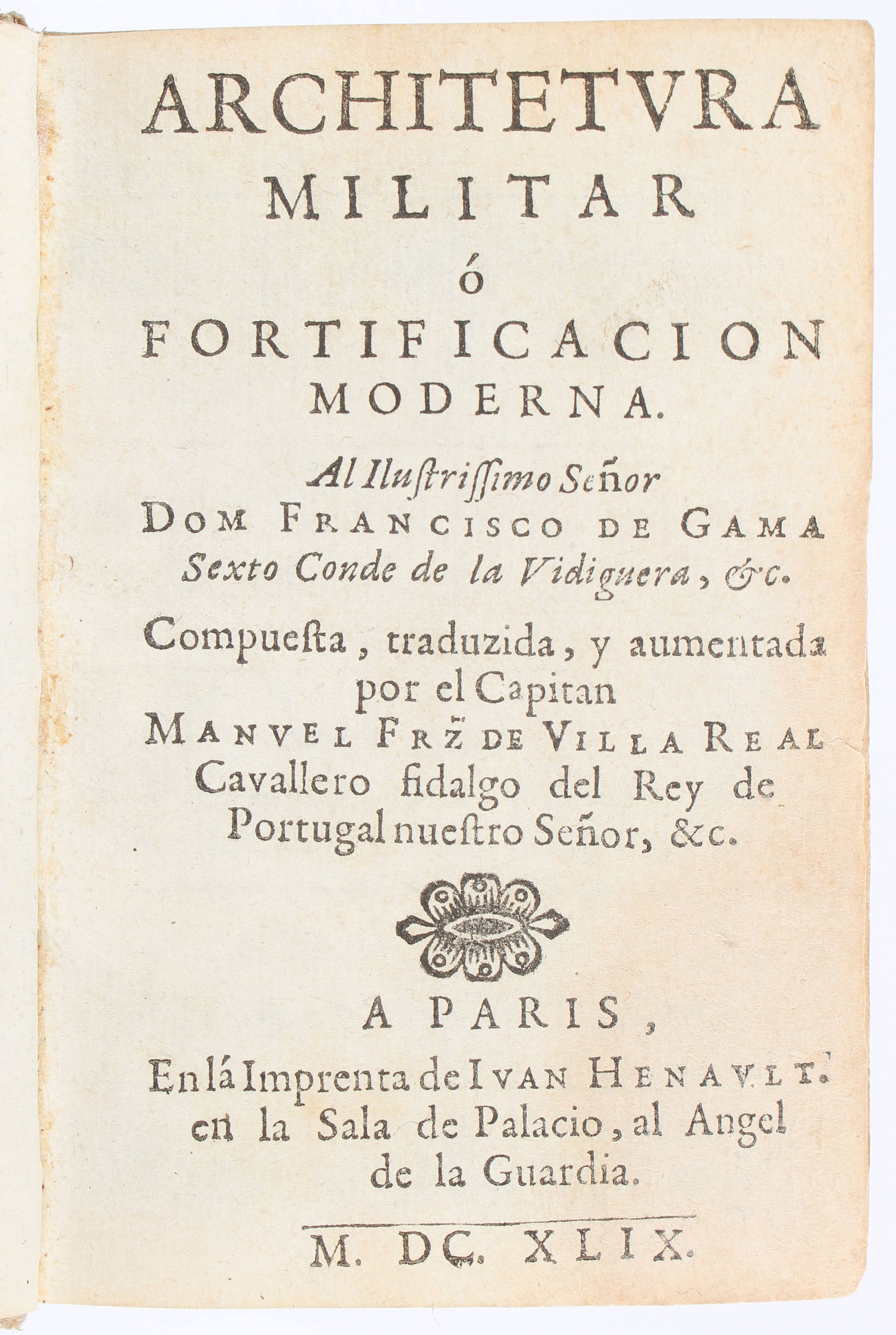 (Fournier), Architetura militar