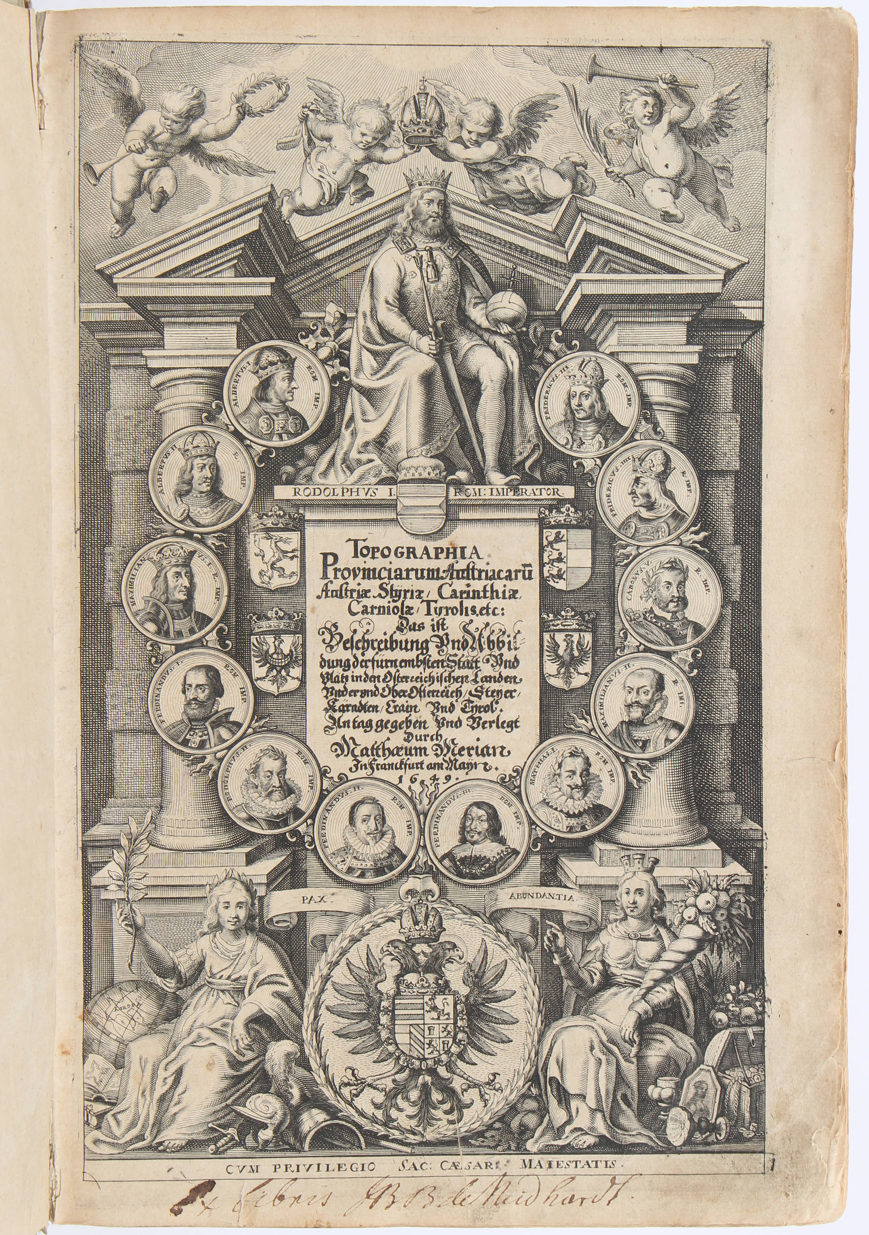 Merian/Zeiller, Österreich + Böhmen