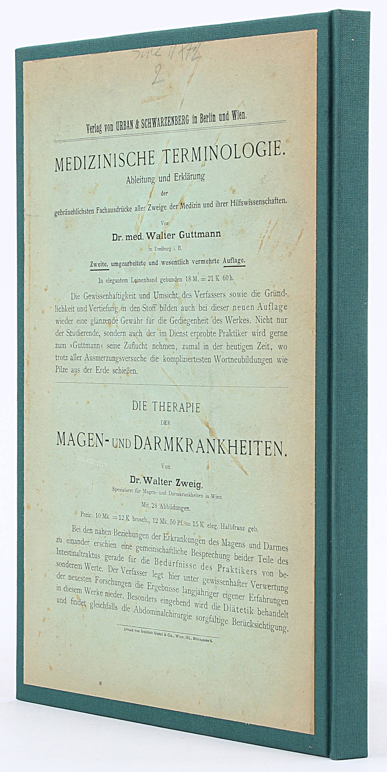 Adler, Studie über Minderwertigkeit von Organen