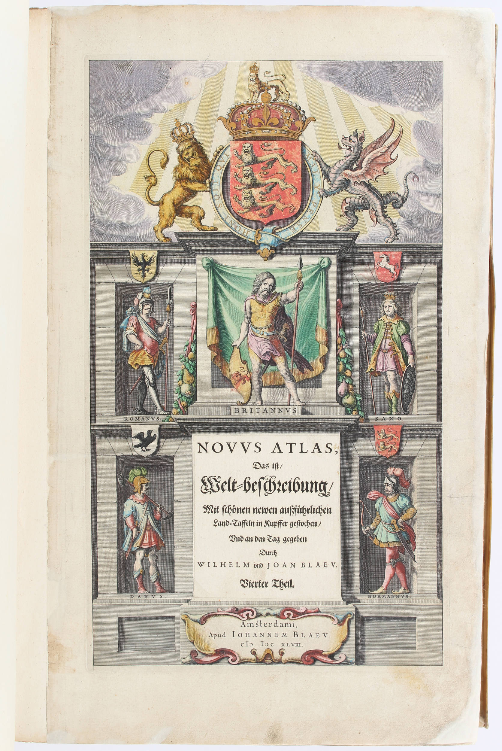Blaeu, Novus Atlas. Bd. 4 (England)