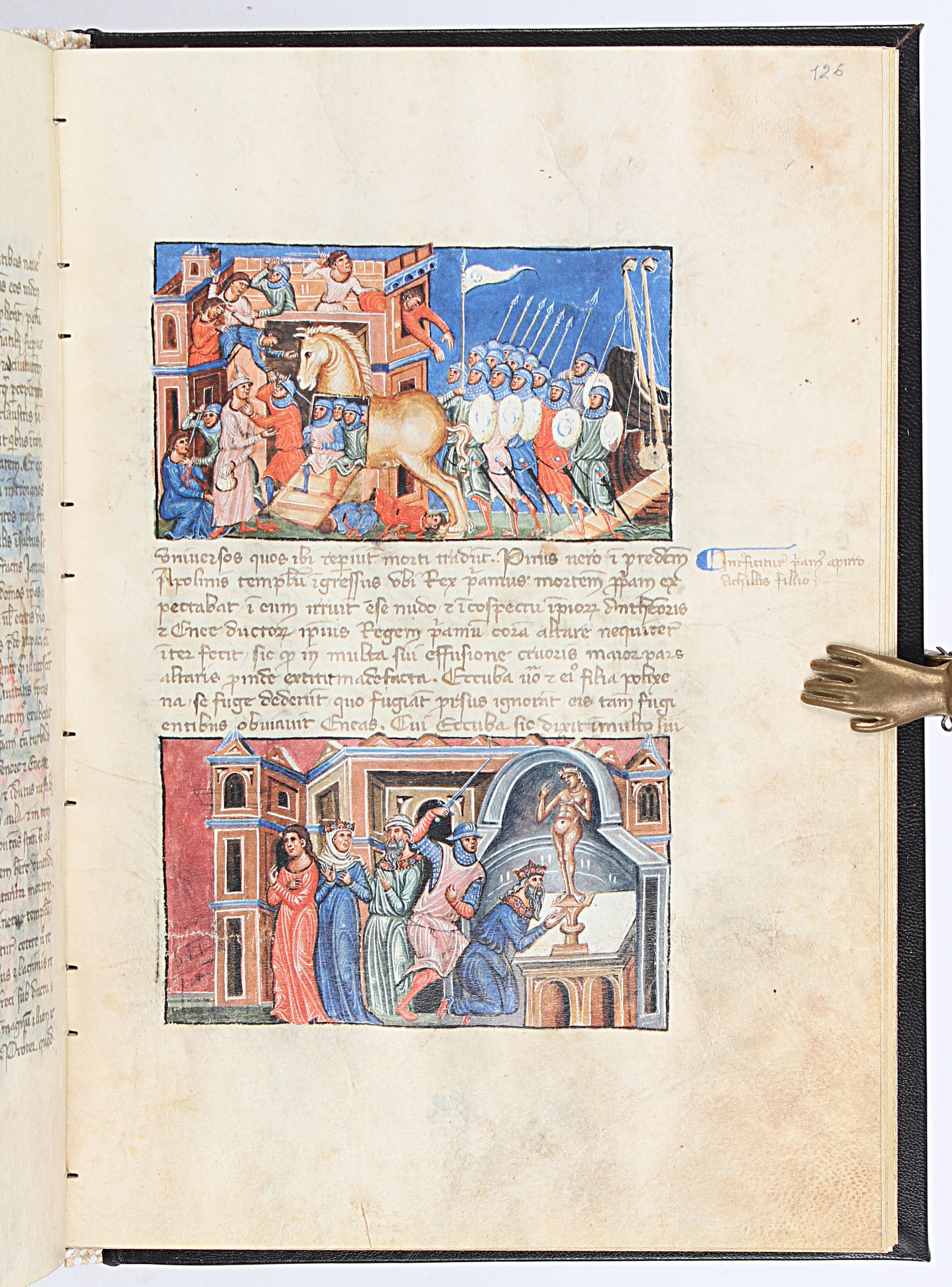 Historia Civitates Troiane. Faksimile. 2 Bde.
