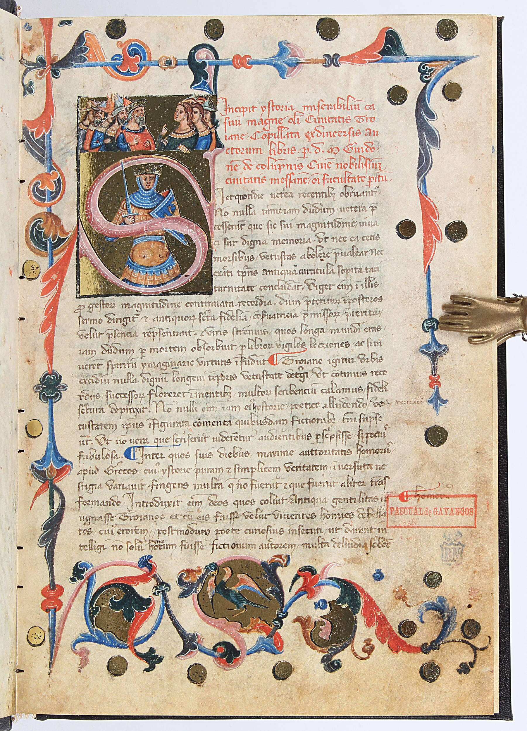 Historia Civitates Troiane. Faksimile. 2 Bde.