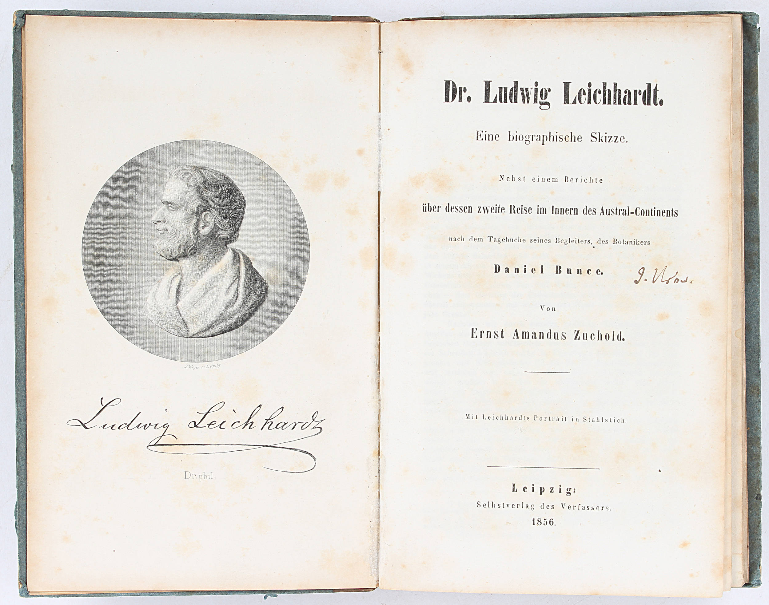 Zuchold, Ludwig Leichhardt / 4 Bde.