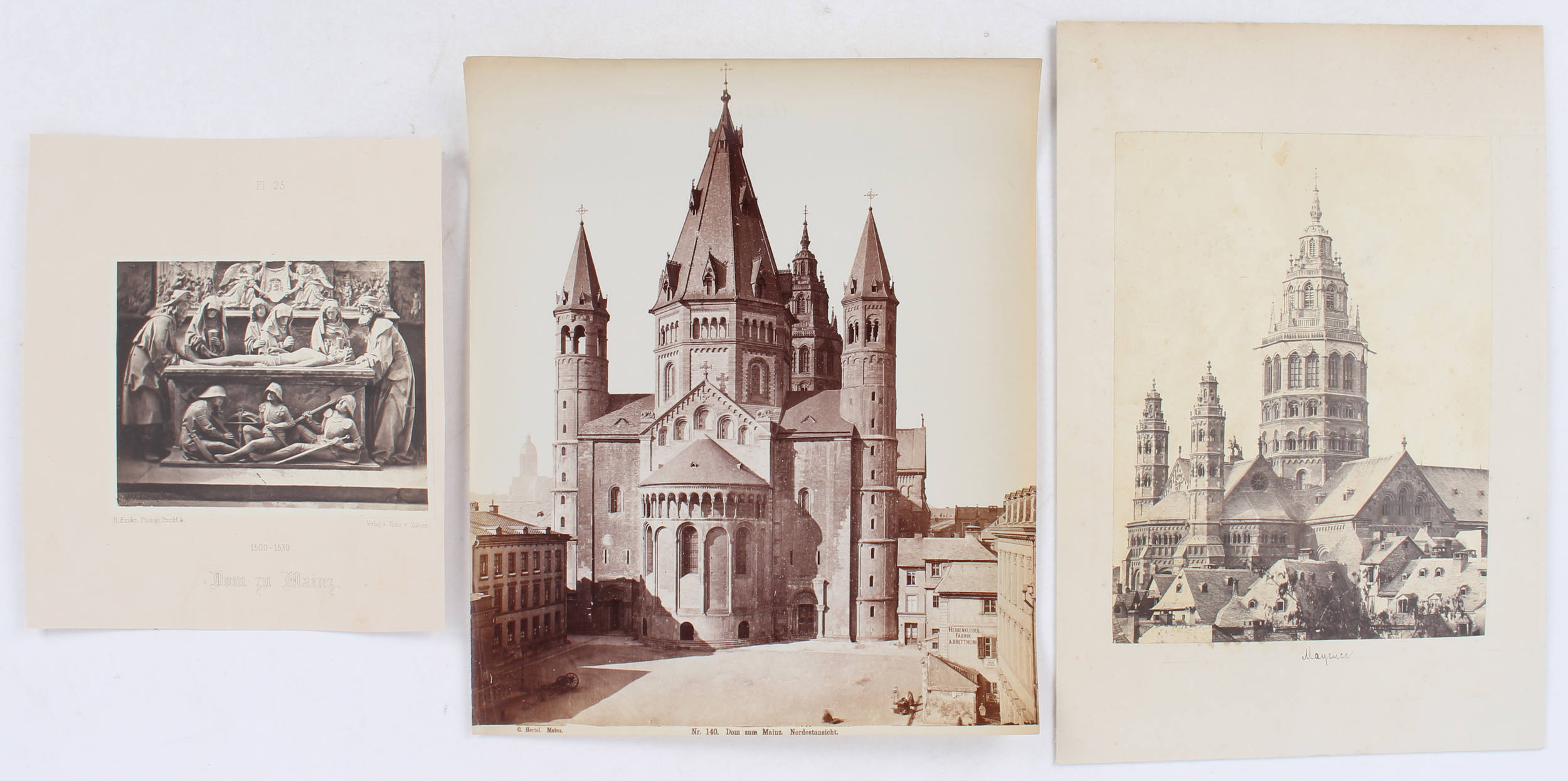 Mainz. 10 Fotografien auf 7 Bll.