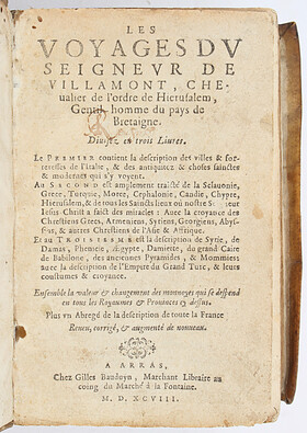 Villamont, Voyages