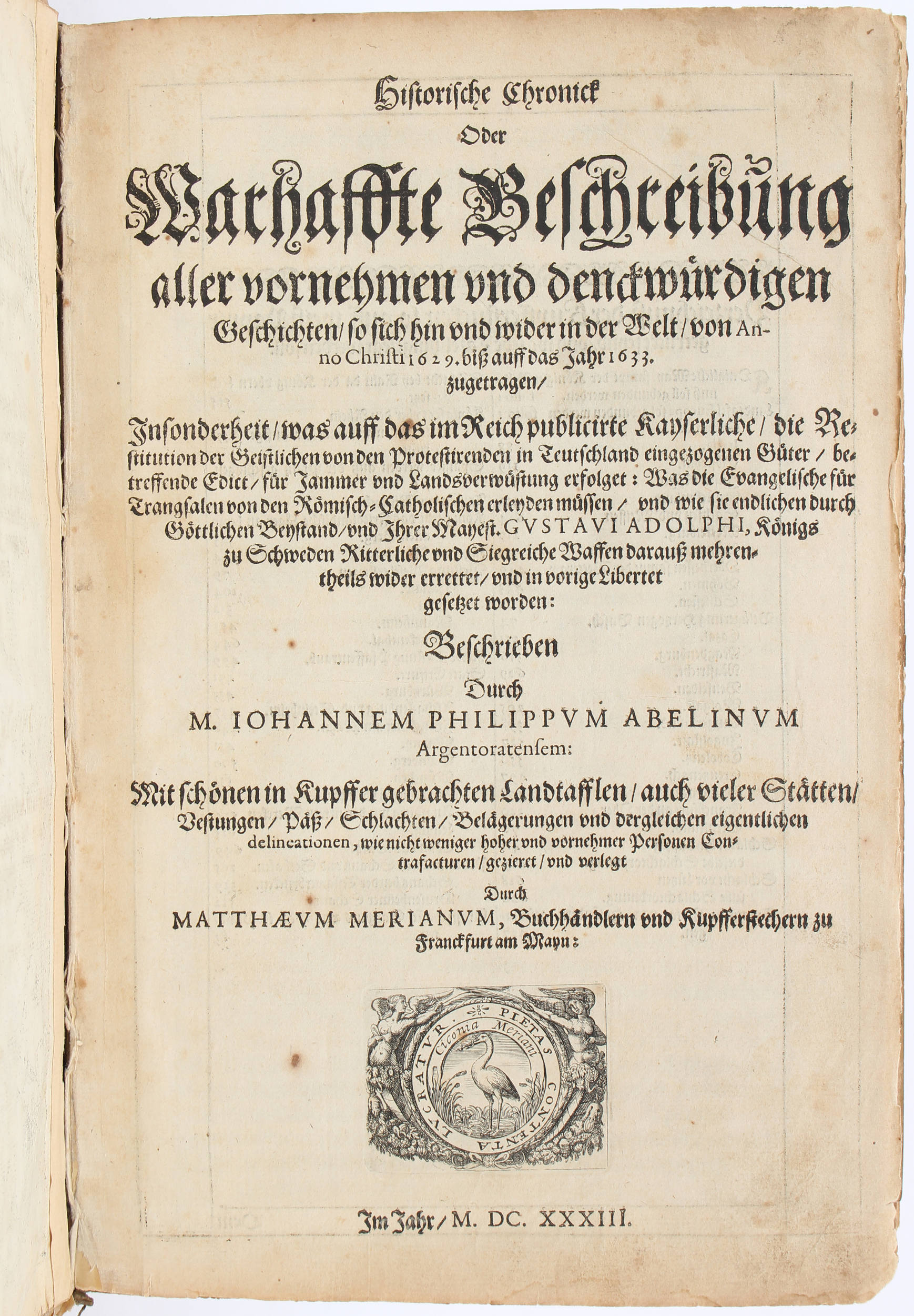 Merian, (Theatrum Europaeum). Bd. 2