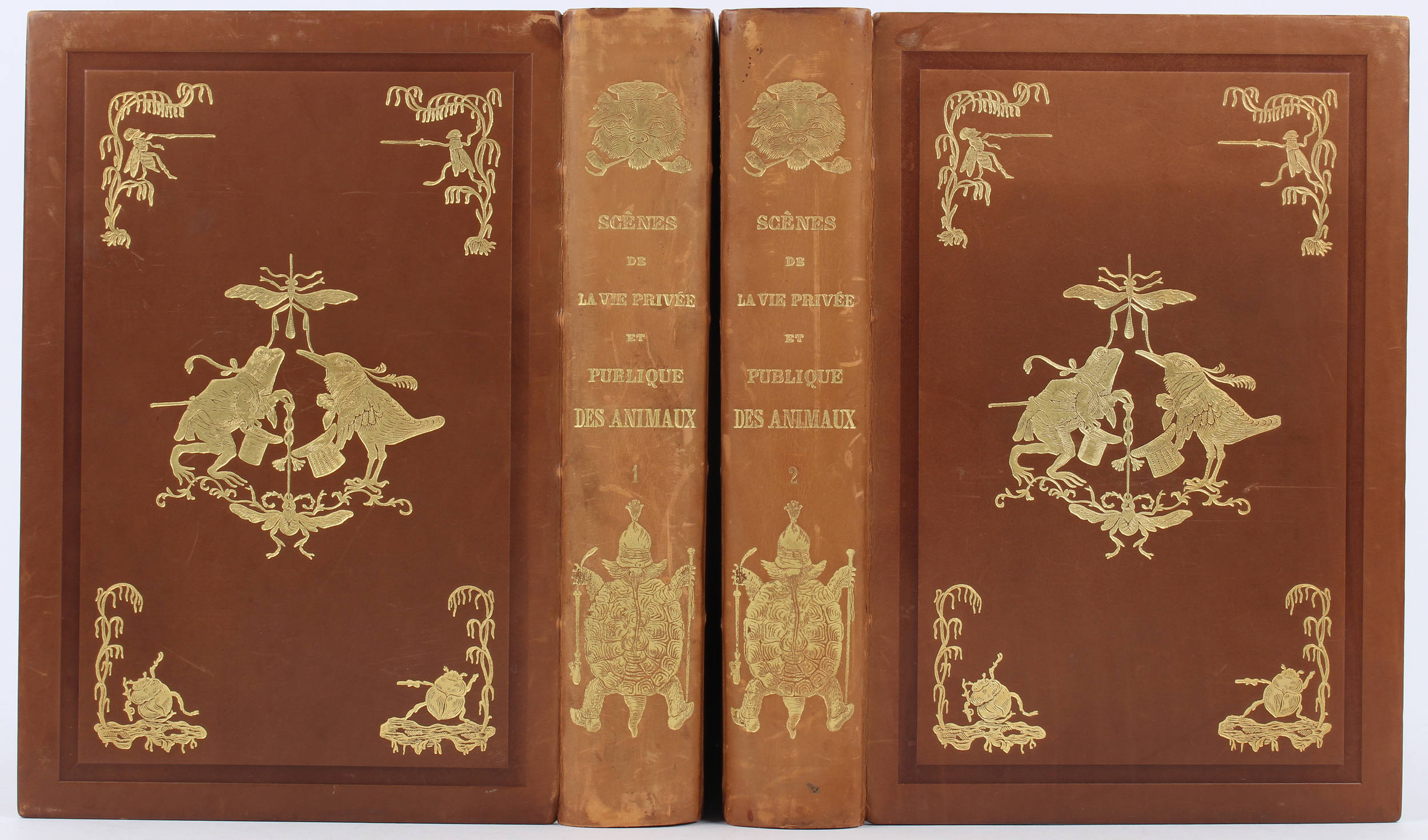 Grandville, Scènes de la vie privée. 2 Bde.