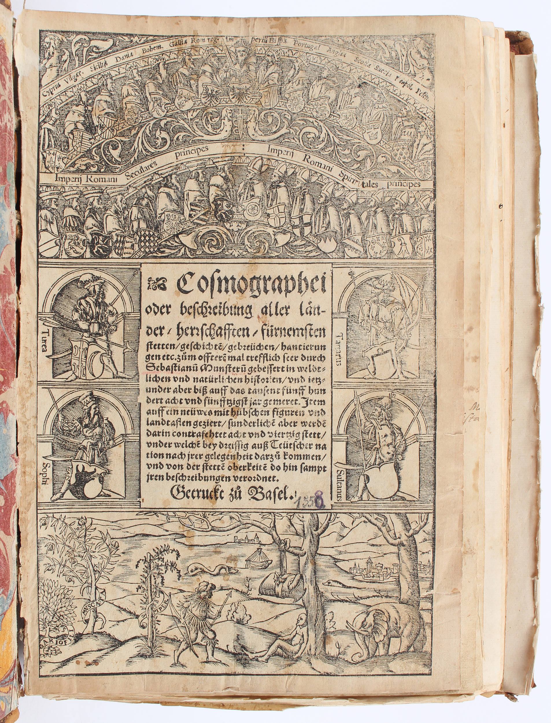 Münster Cosmographia-Fragment / 2 Bde.