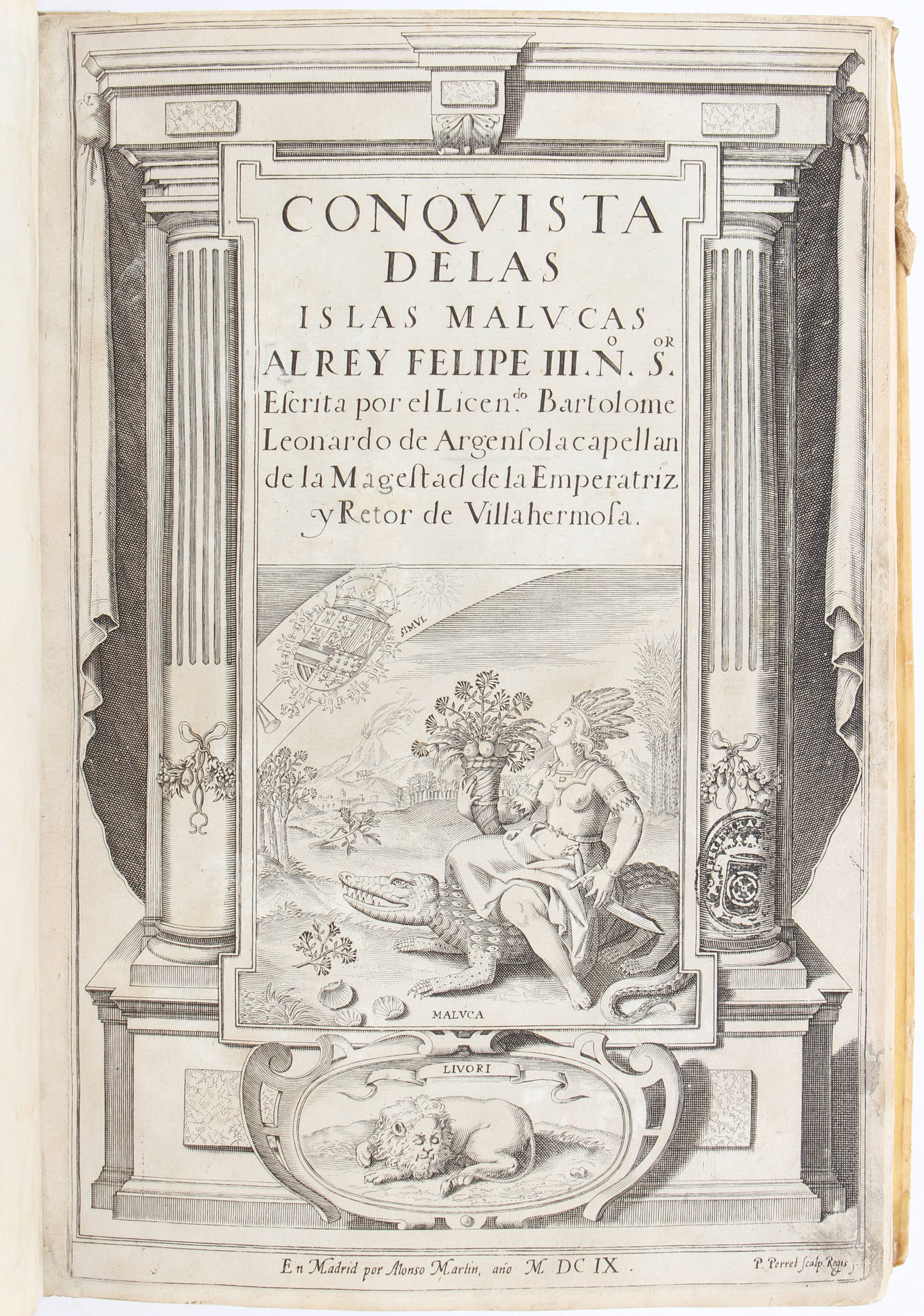 Argensola, Conquista de Malucas