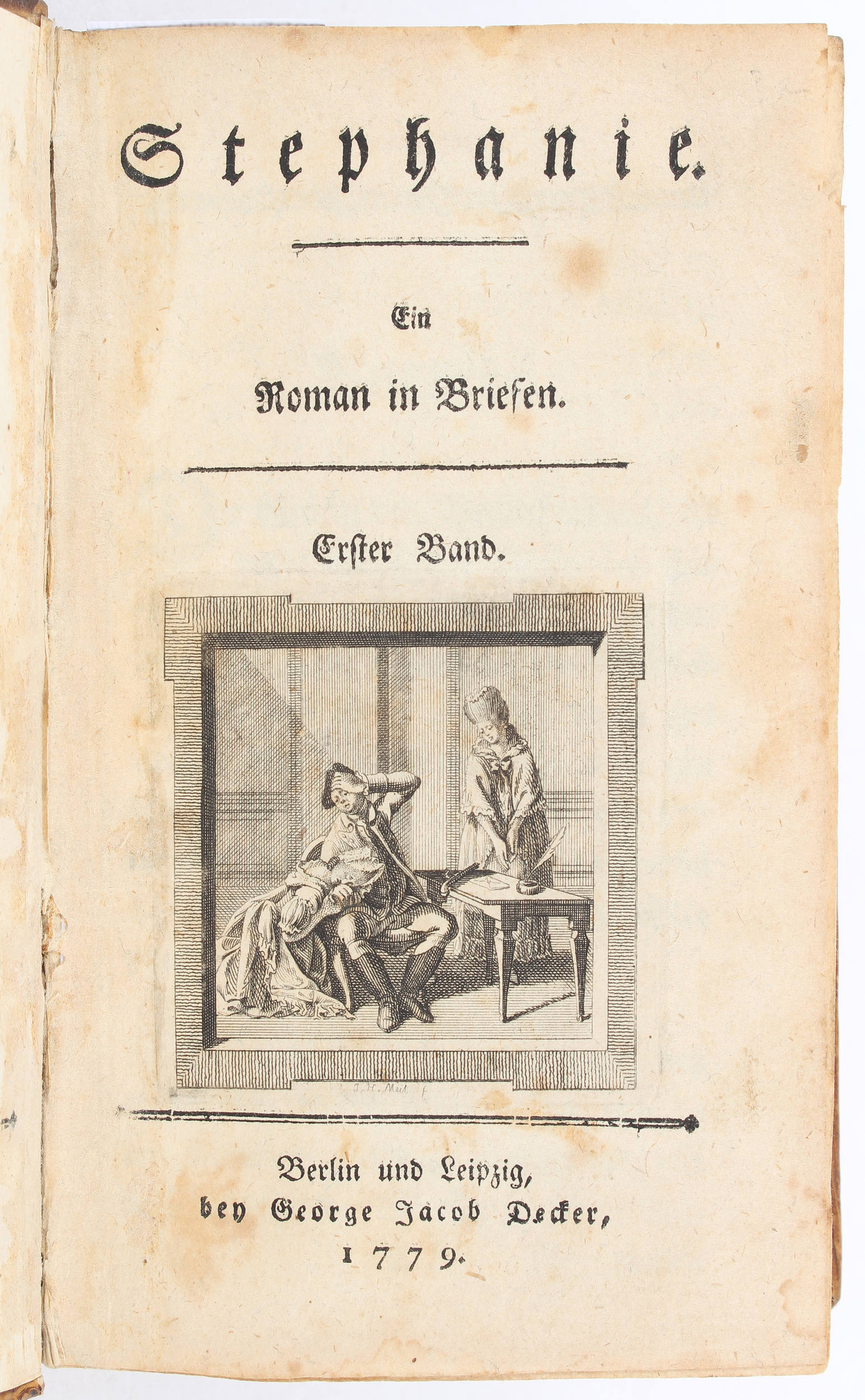 (Beauharnais), Stephanie. Ein Roman in Briefen