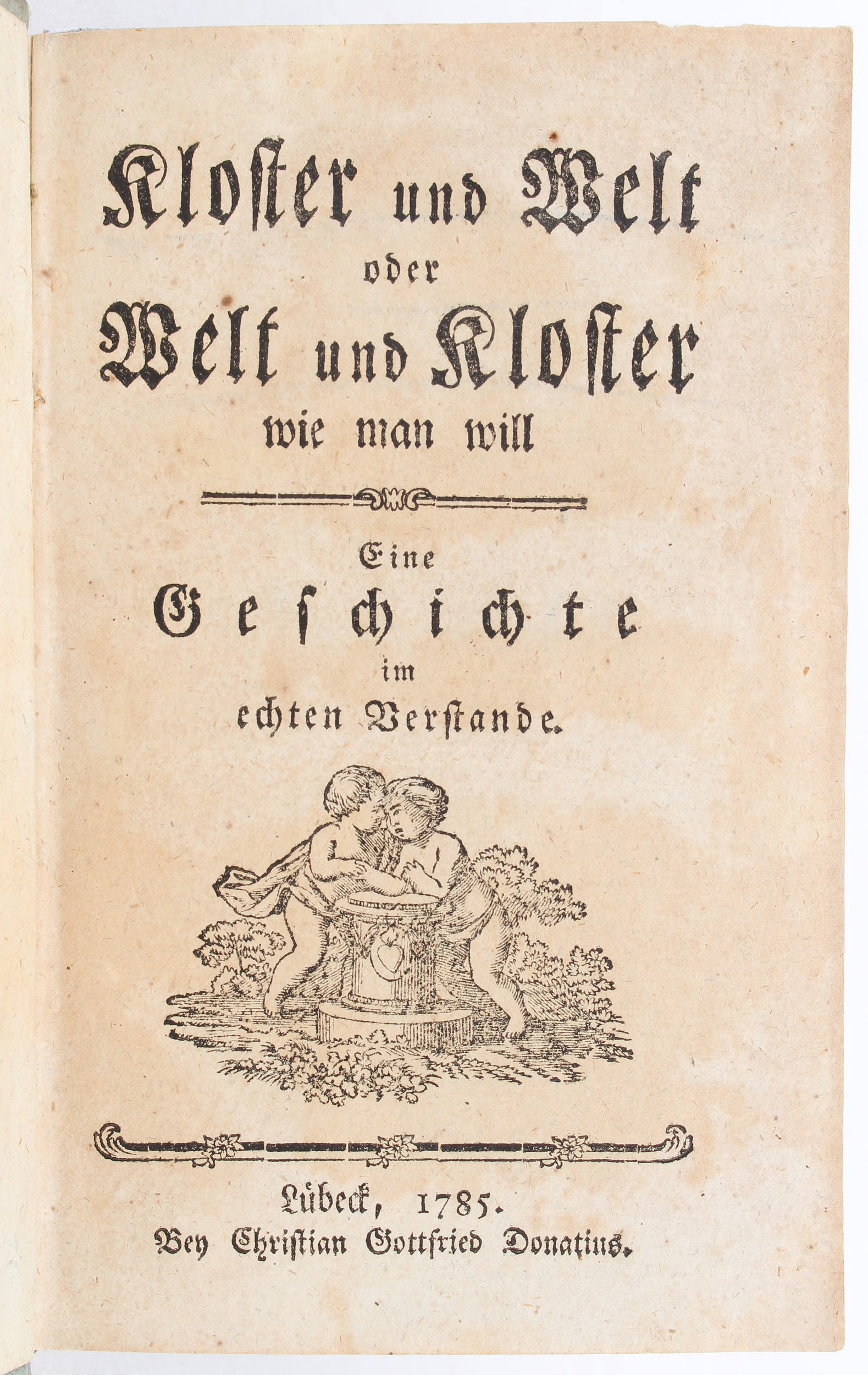 (Mathesius), Kloster und Welt