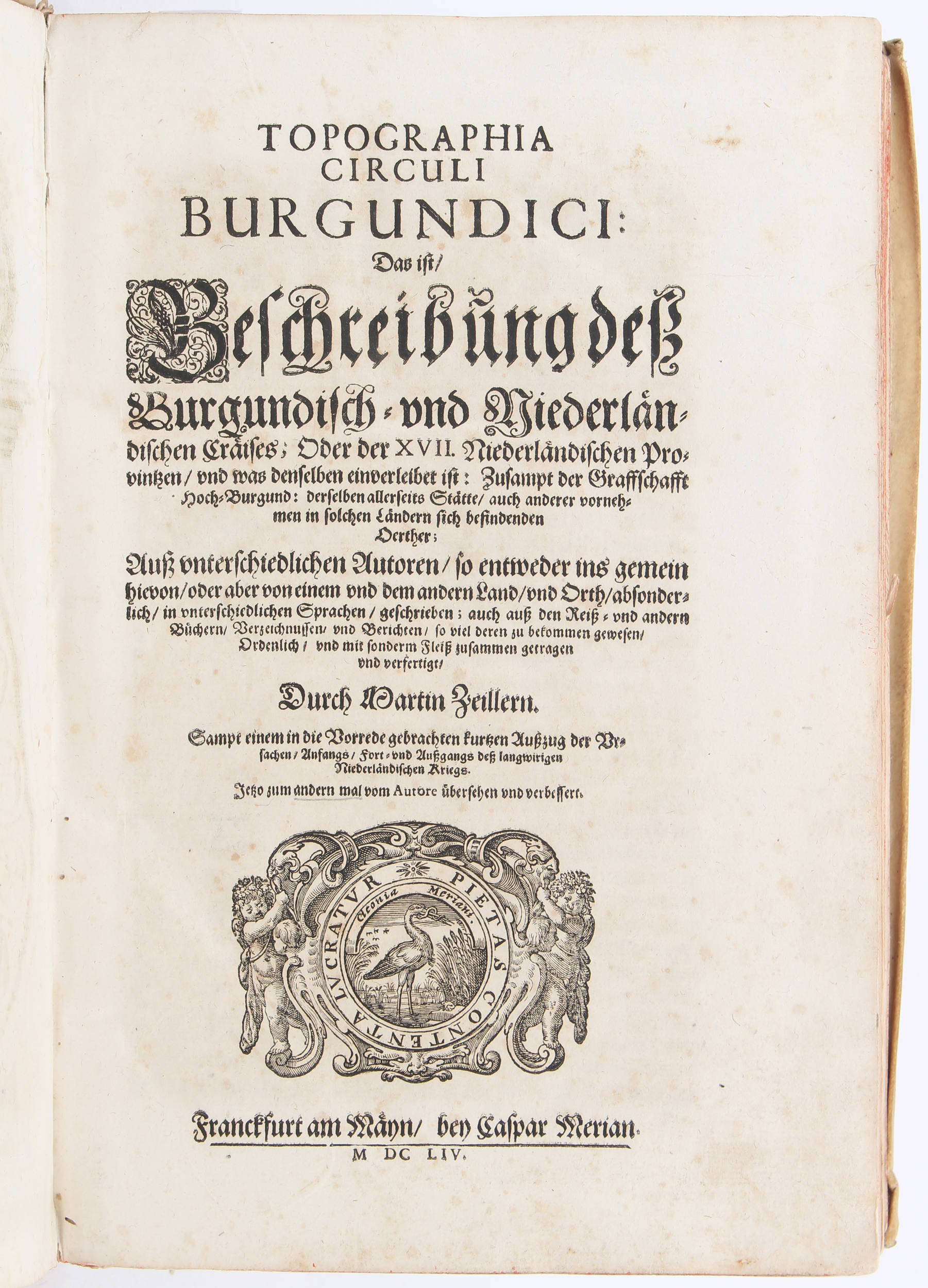 Merian, Circuli Burgundici