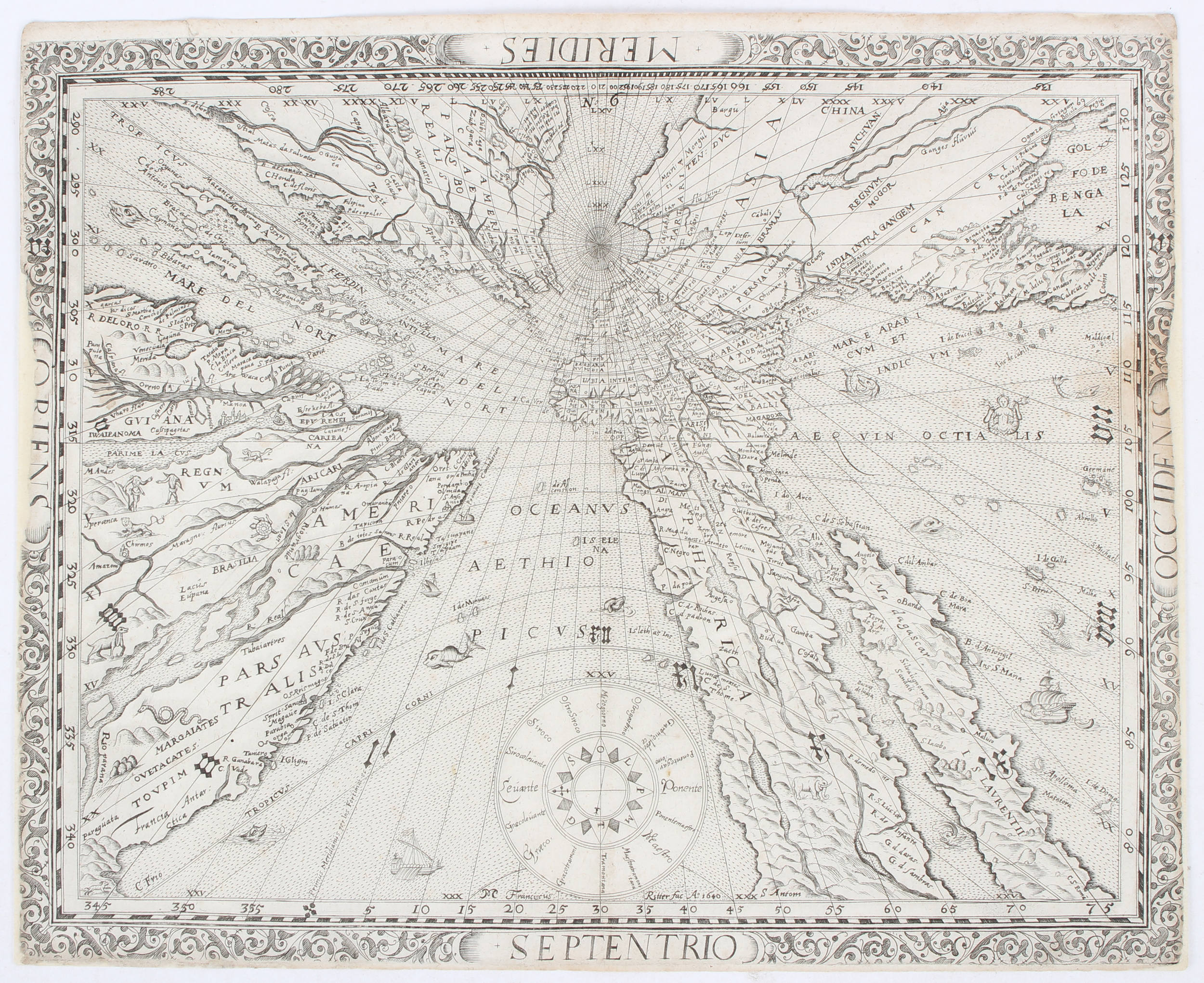 Ritter, Speculum Solis. 2 Bde. + 2 lose Karten