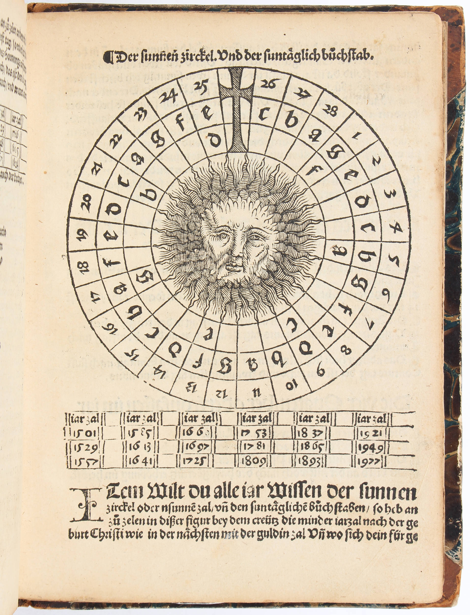 Regiomontanus, Kalendarius teütsch. 1518