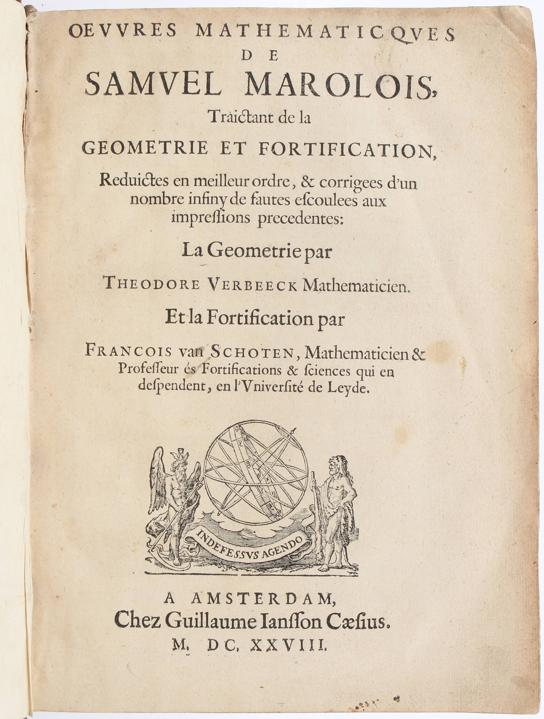 Marolois, Oeuvres mathématiques