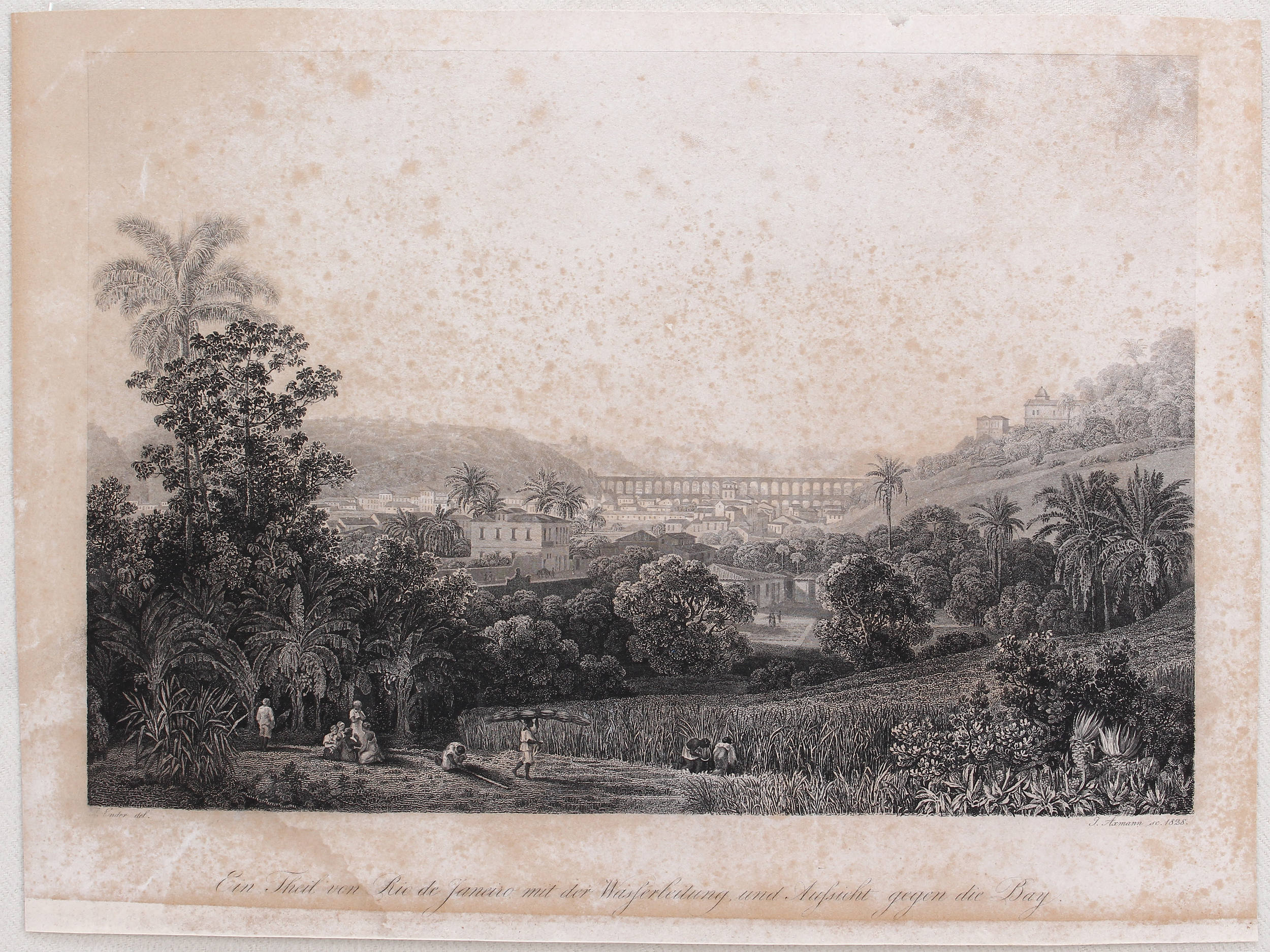 Mexico City. (Janssonius-Städtebuch) / 6 Bll.