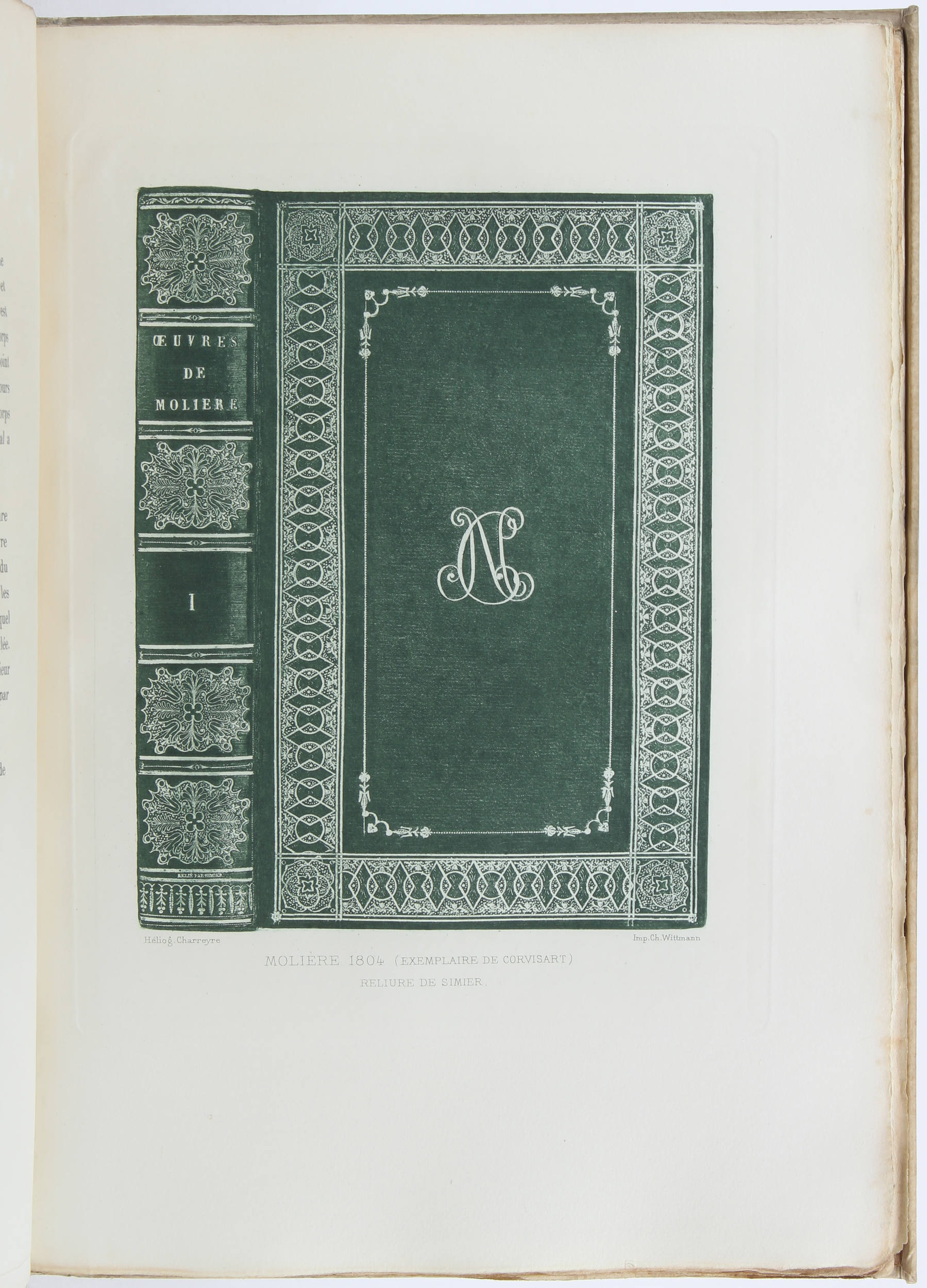 Beraldi, Reliure du XIX. siecle. 4 Bde.