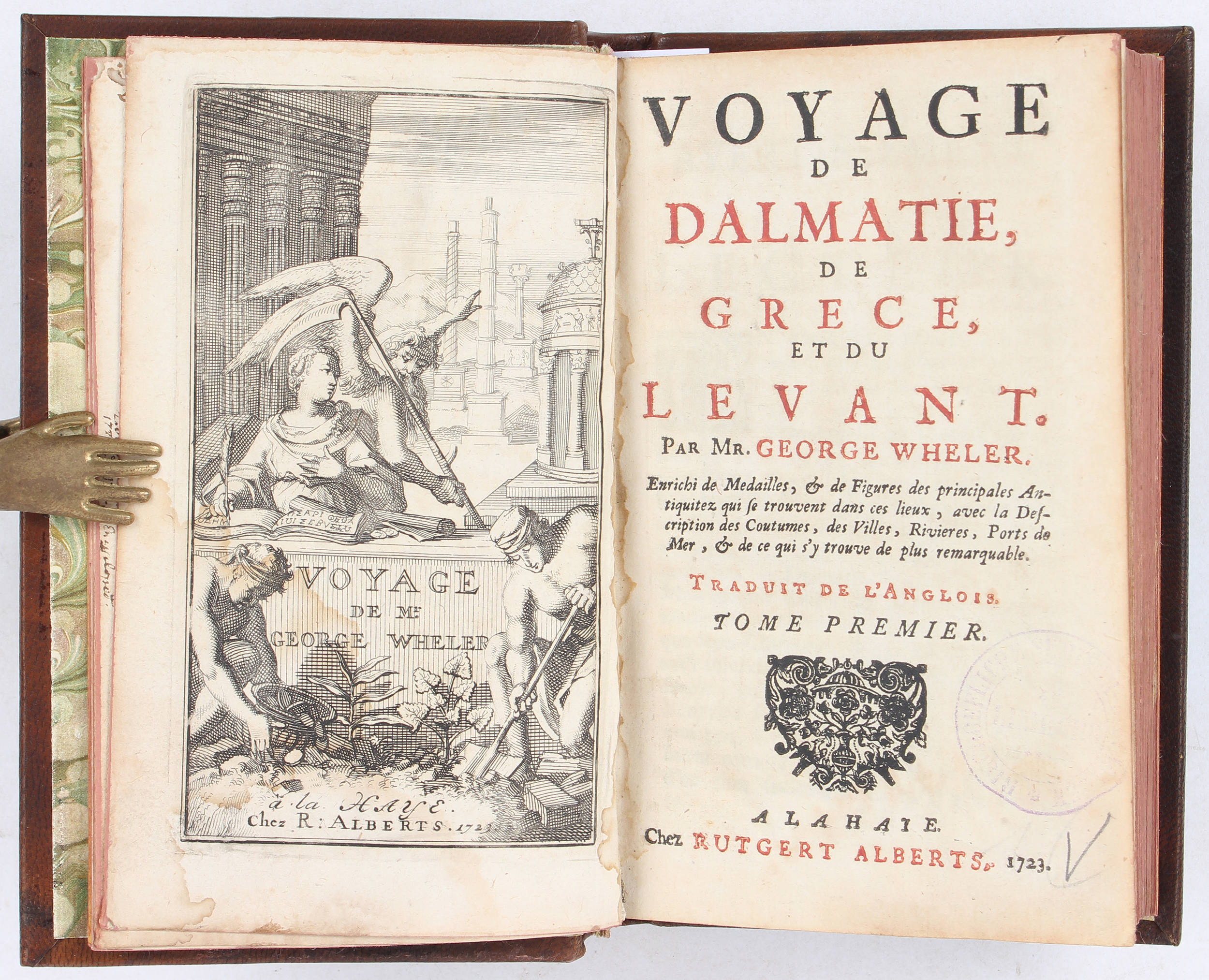 Wheler, Voyage de Dalmatie. 2 Bde.