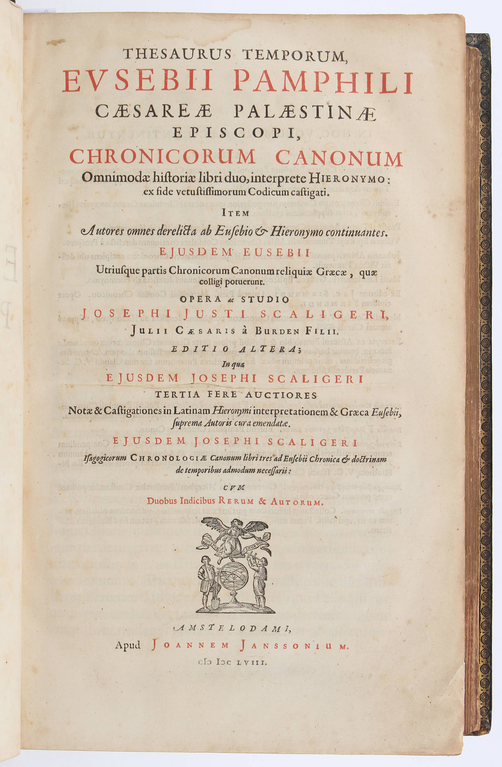 Eusebius Caesarensis, Thesaurus temporum