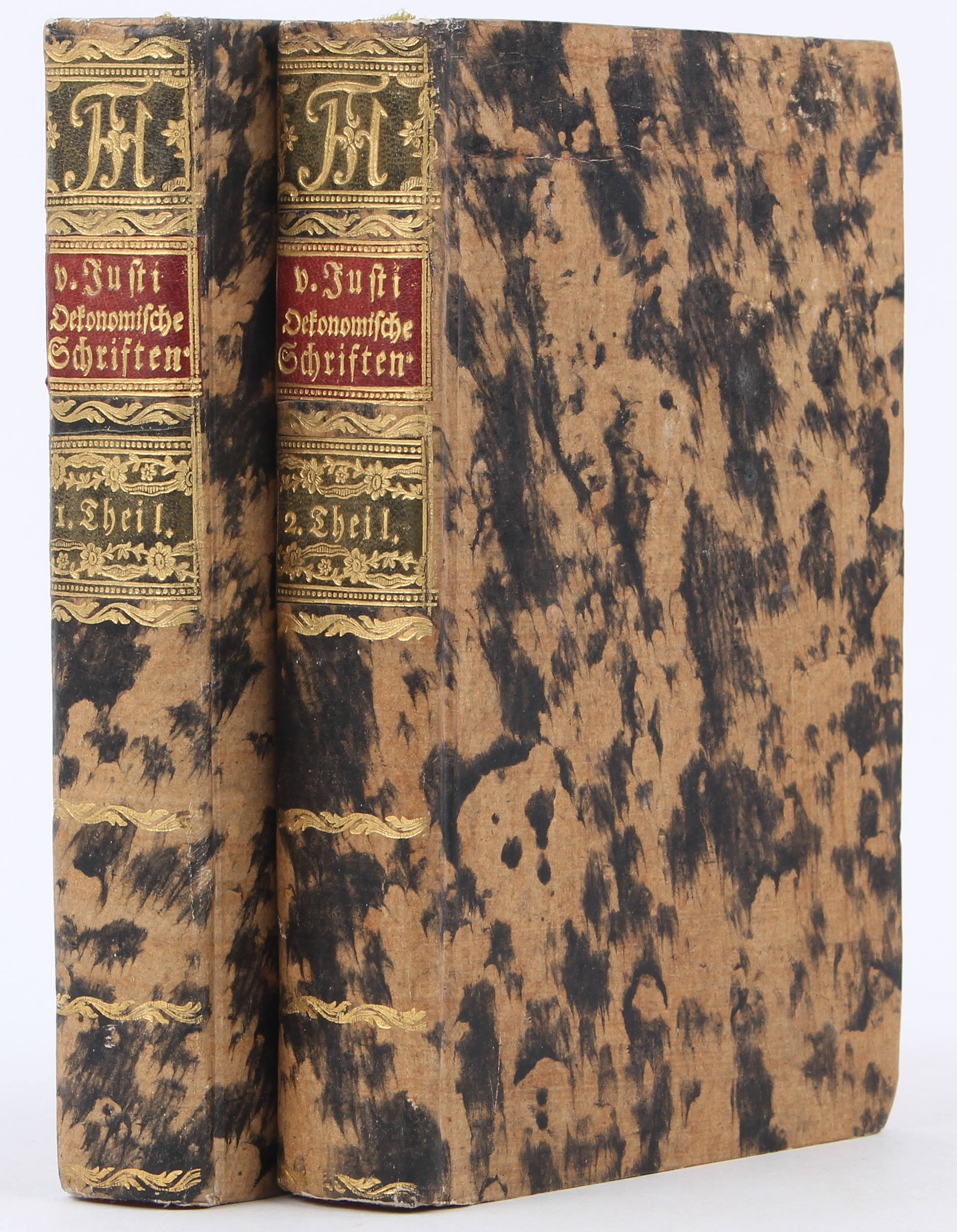 Justi, Oeconomische Schriften. 2 Bde.