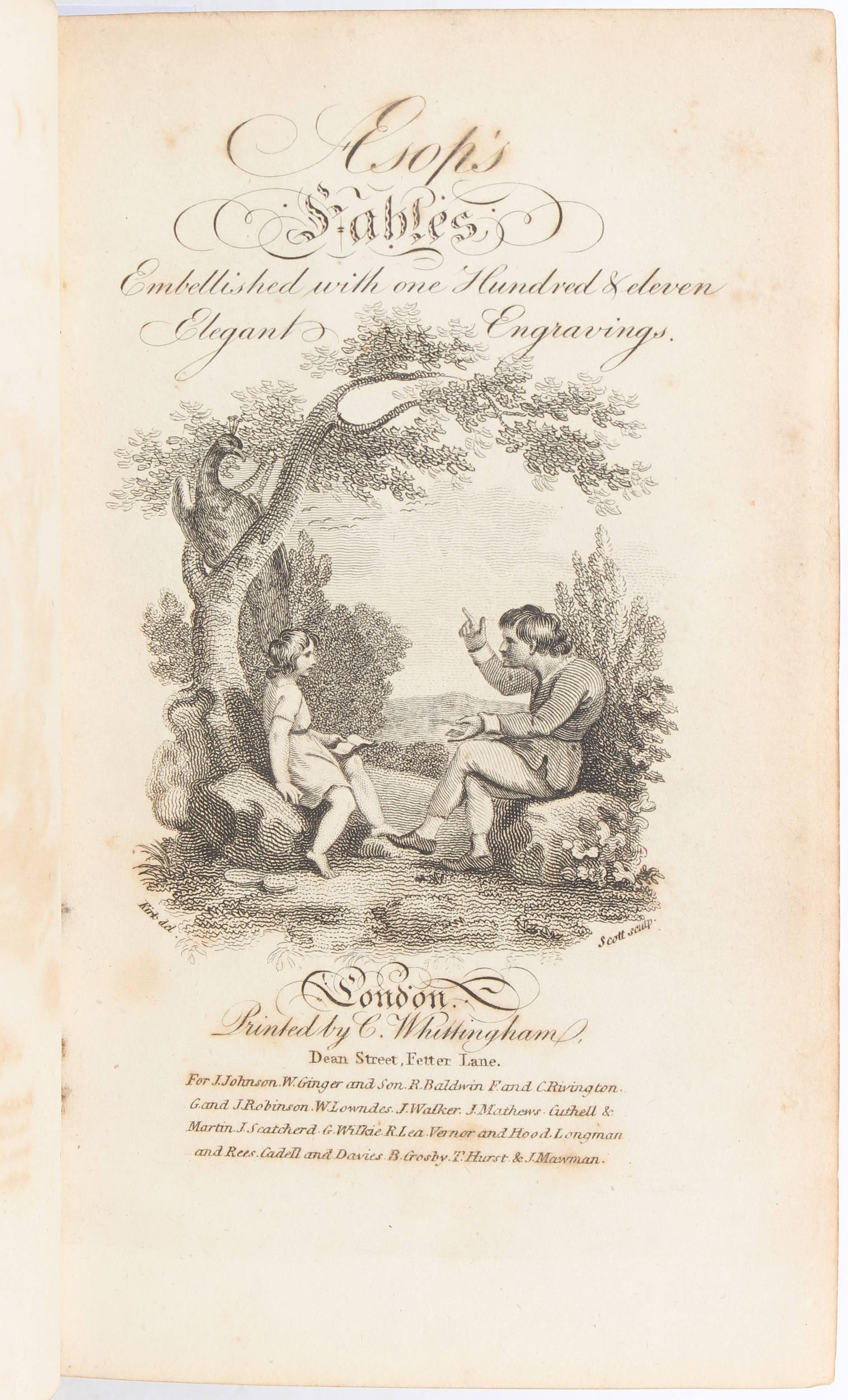Aesop, Fables embellished with engravings