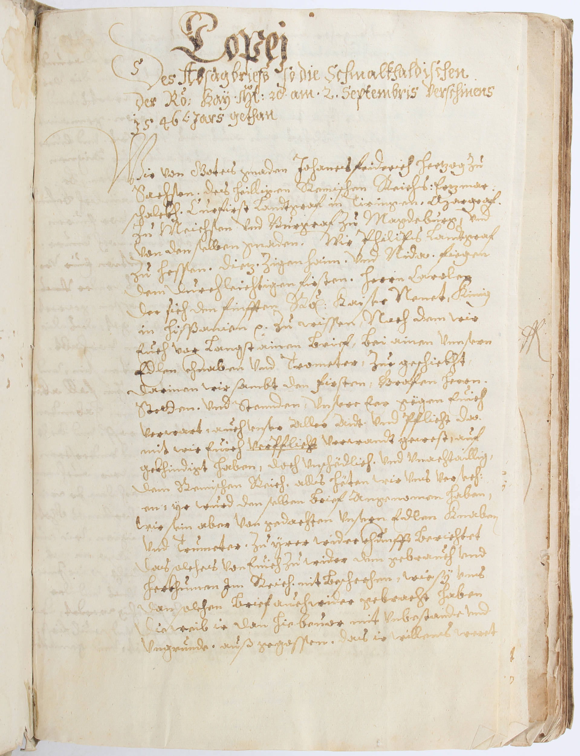 Verdrags schrifften