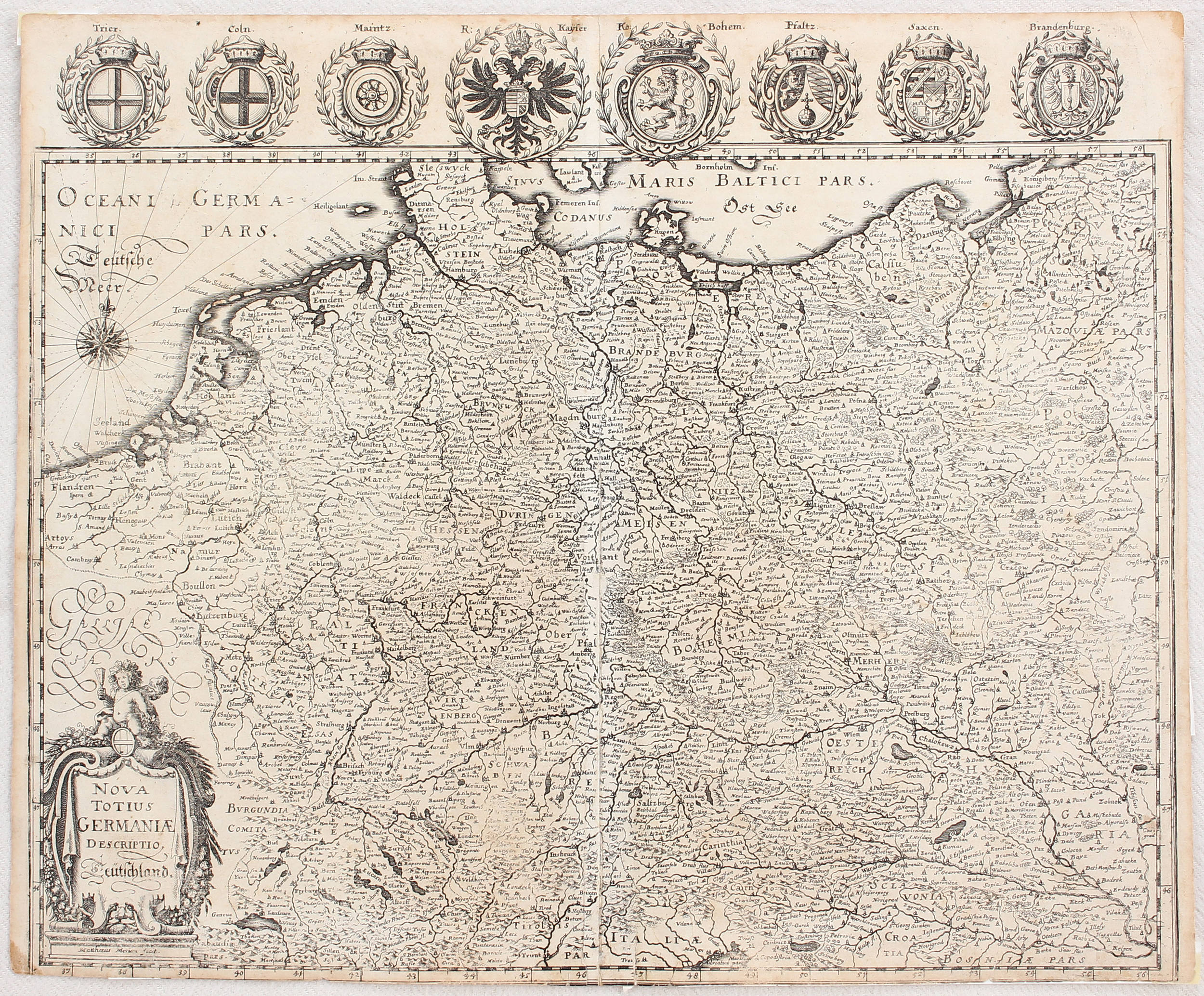 Deutschland. M. Merian / 11 Bll.