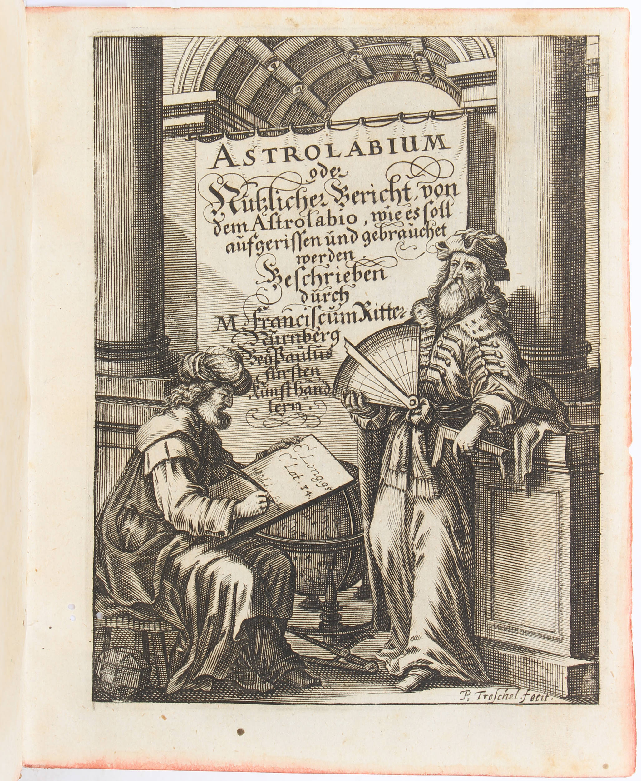 Ritter, Astrolabium + Speculum solis + Instructio instrumentalis