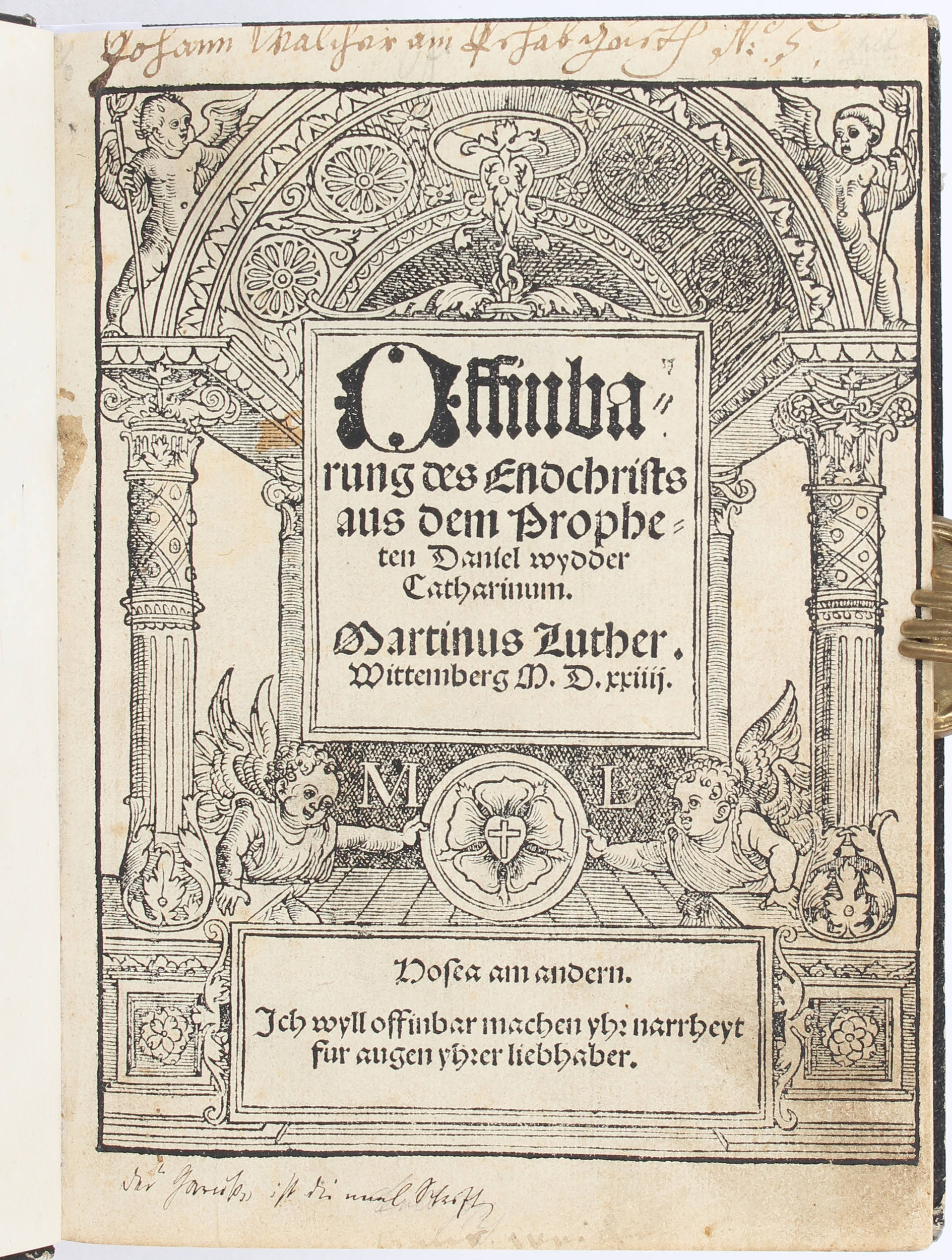Luther, Offinbarung des Endchrists