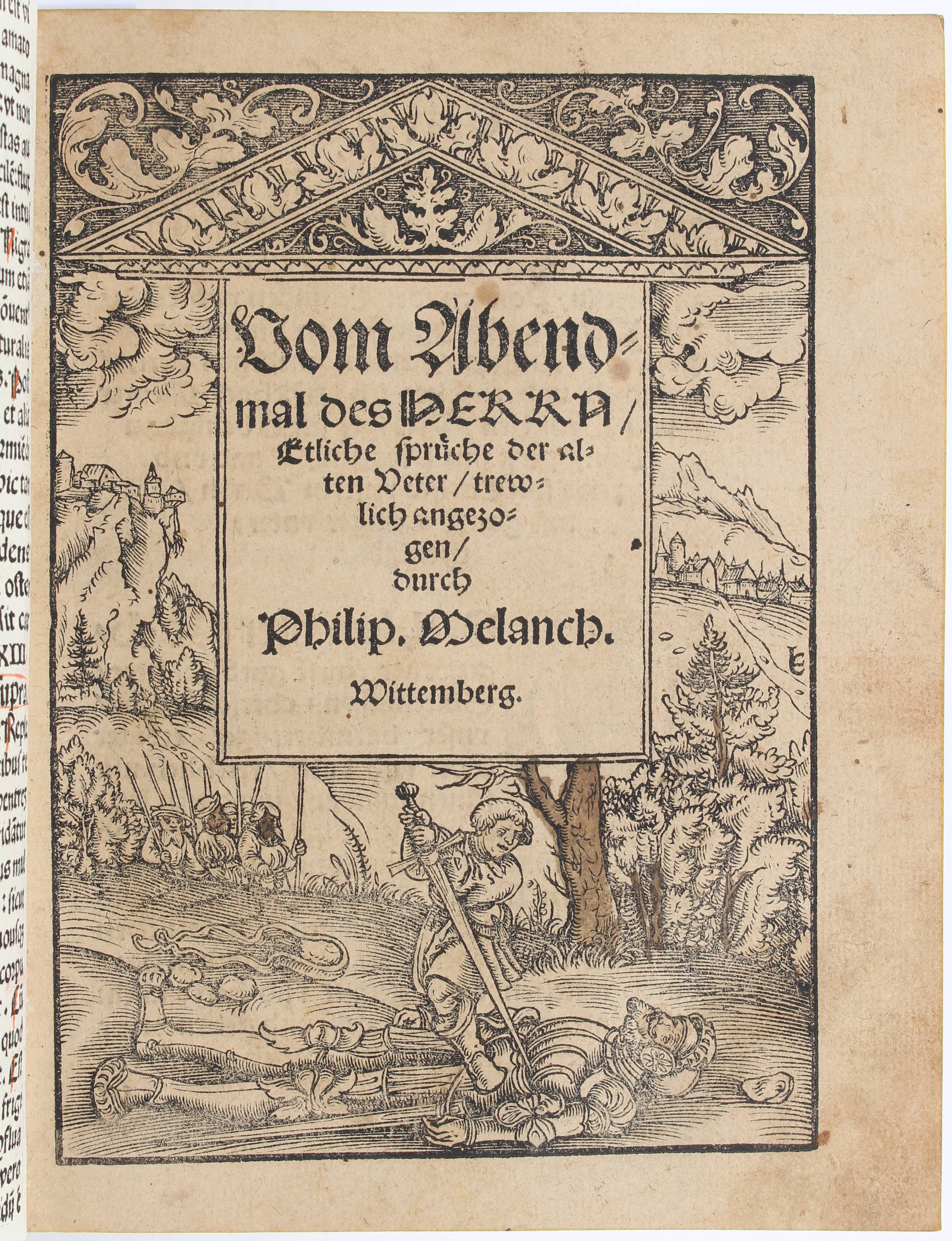 Melanchthon, Vom Abendmal