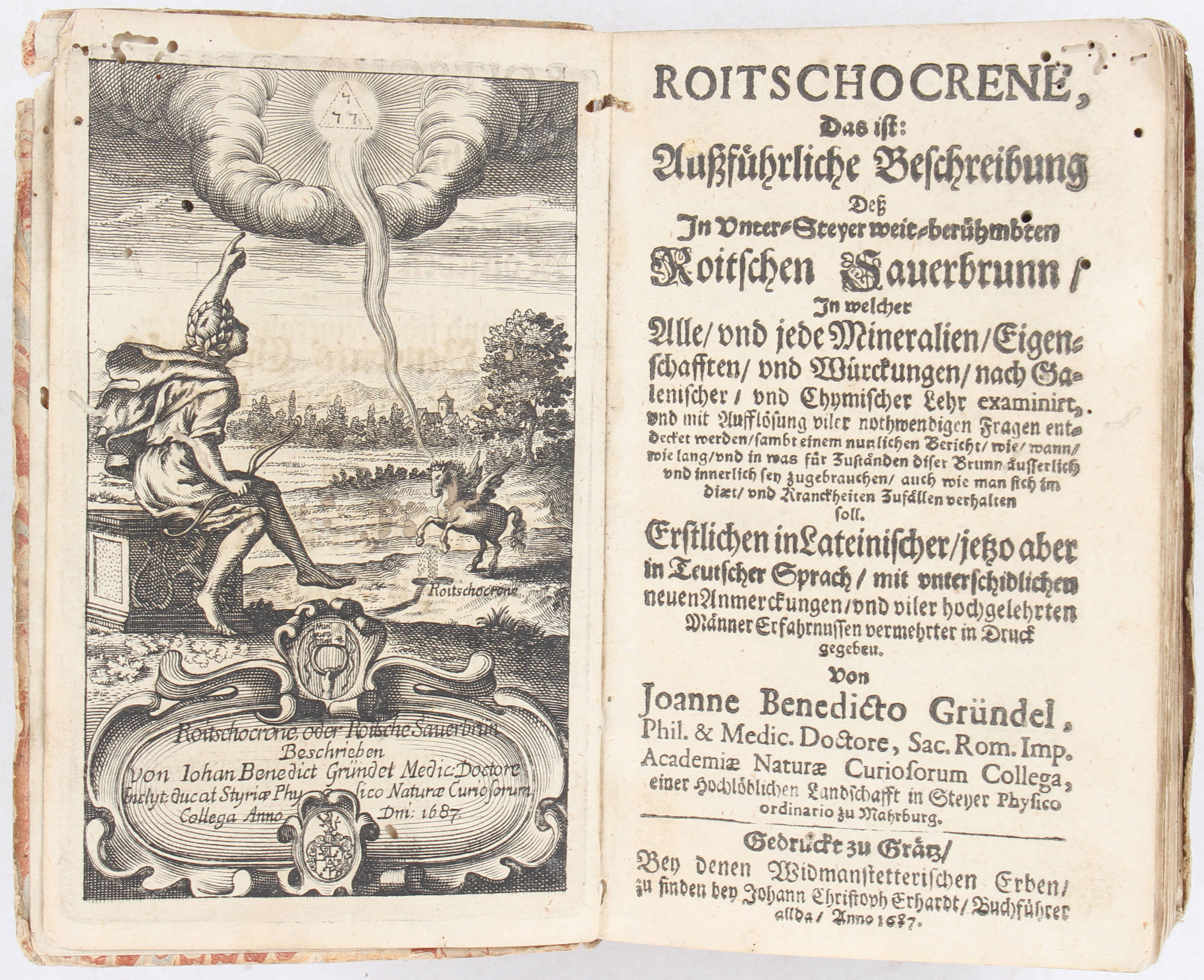 Gründel, Roitschocrene. Beschreibung deß Sauerbrunn