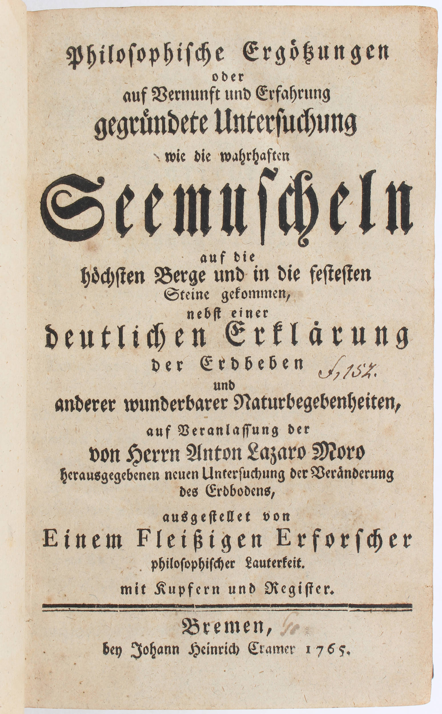 Moro, Philosophische Ergötzungen