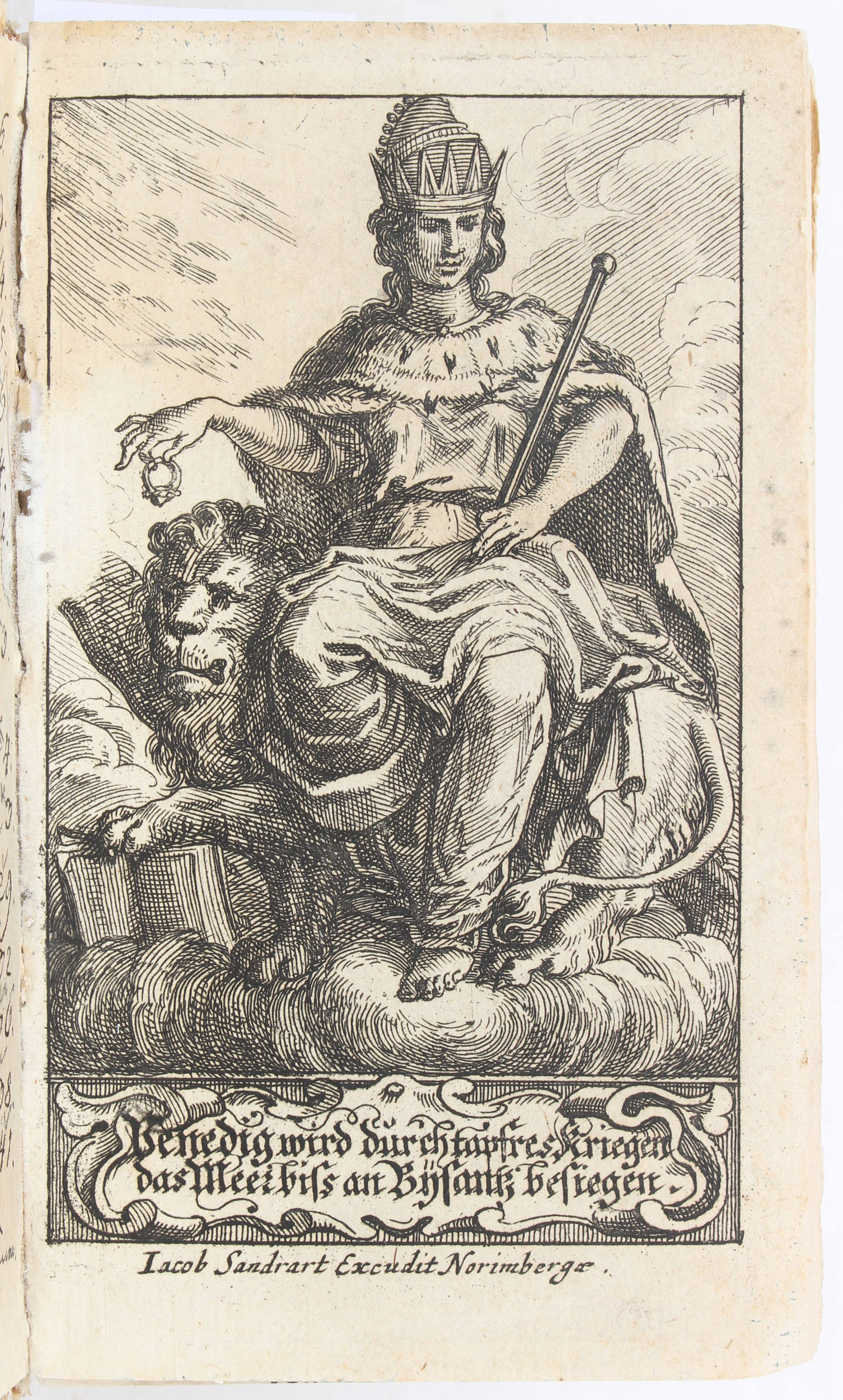 Sandrart, Venedig & Morea. 1687