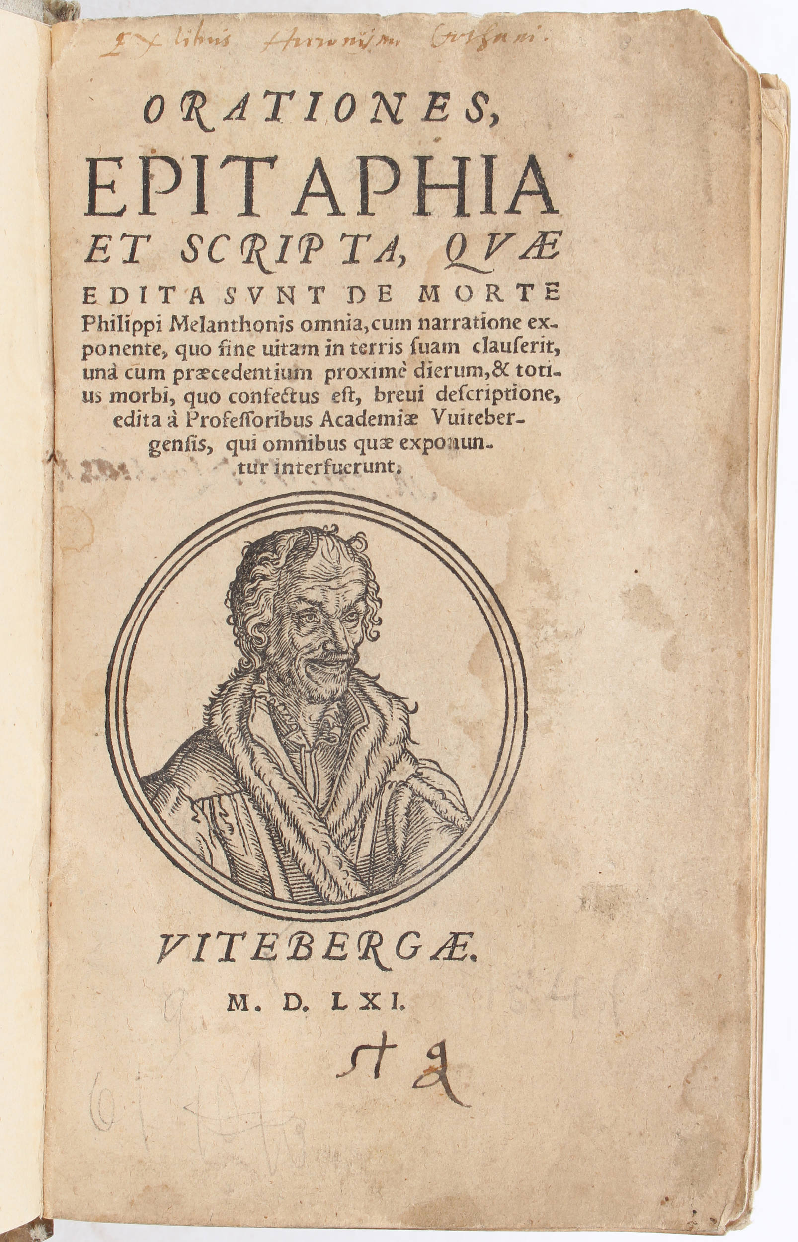 Melanchthon, Orationes