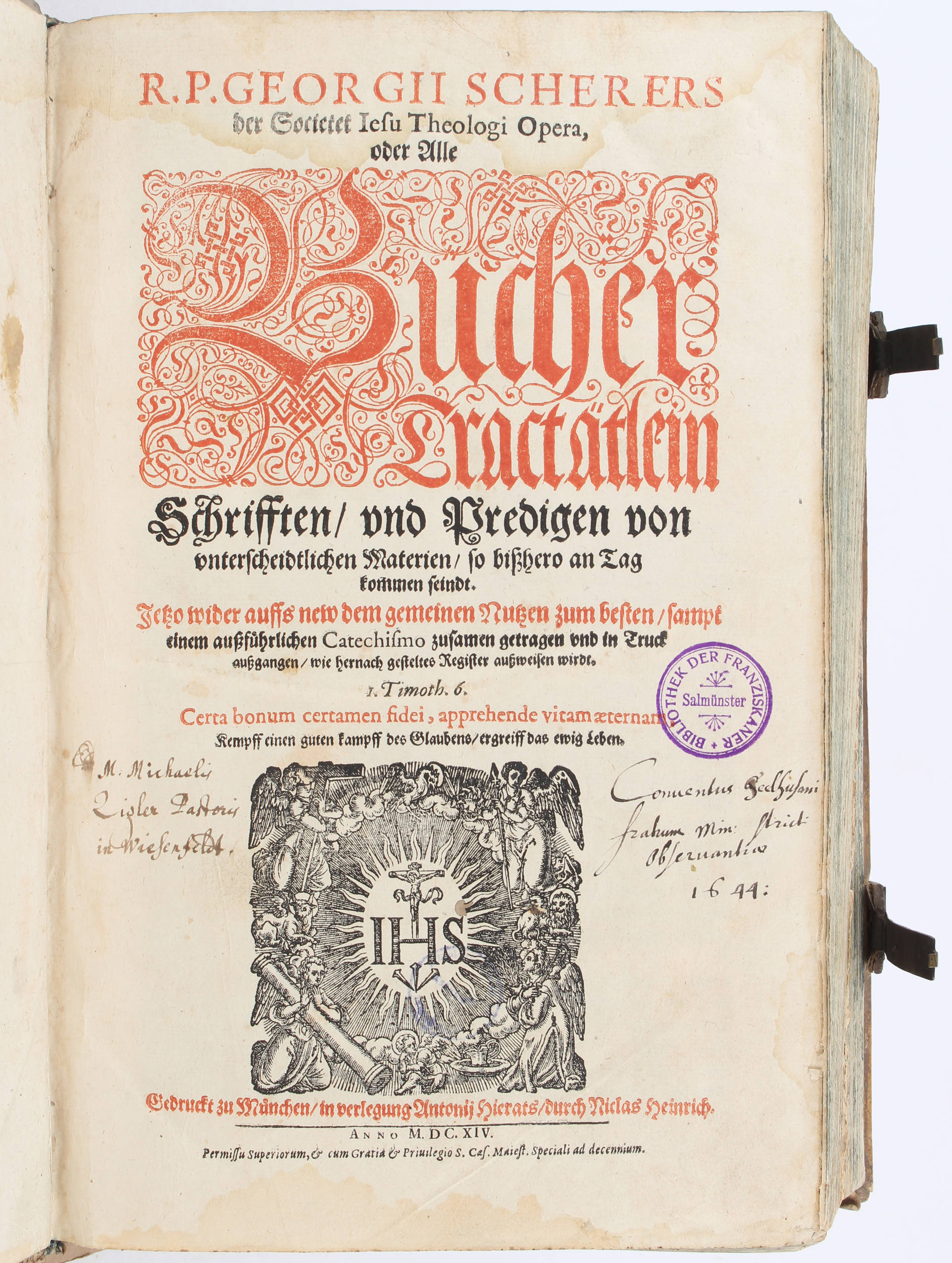Scherer, Opera