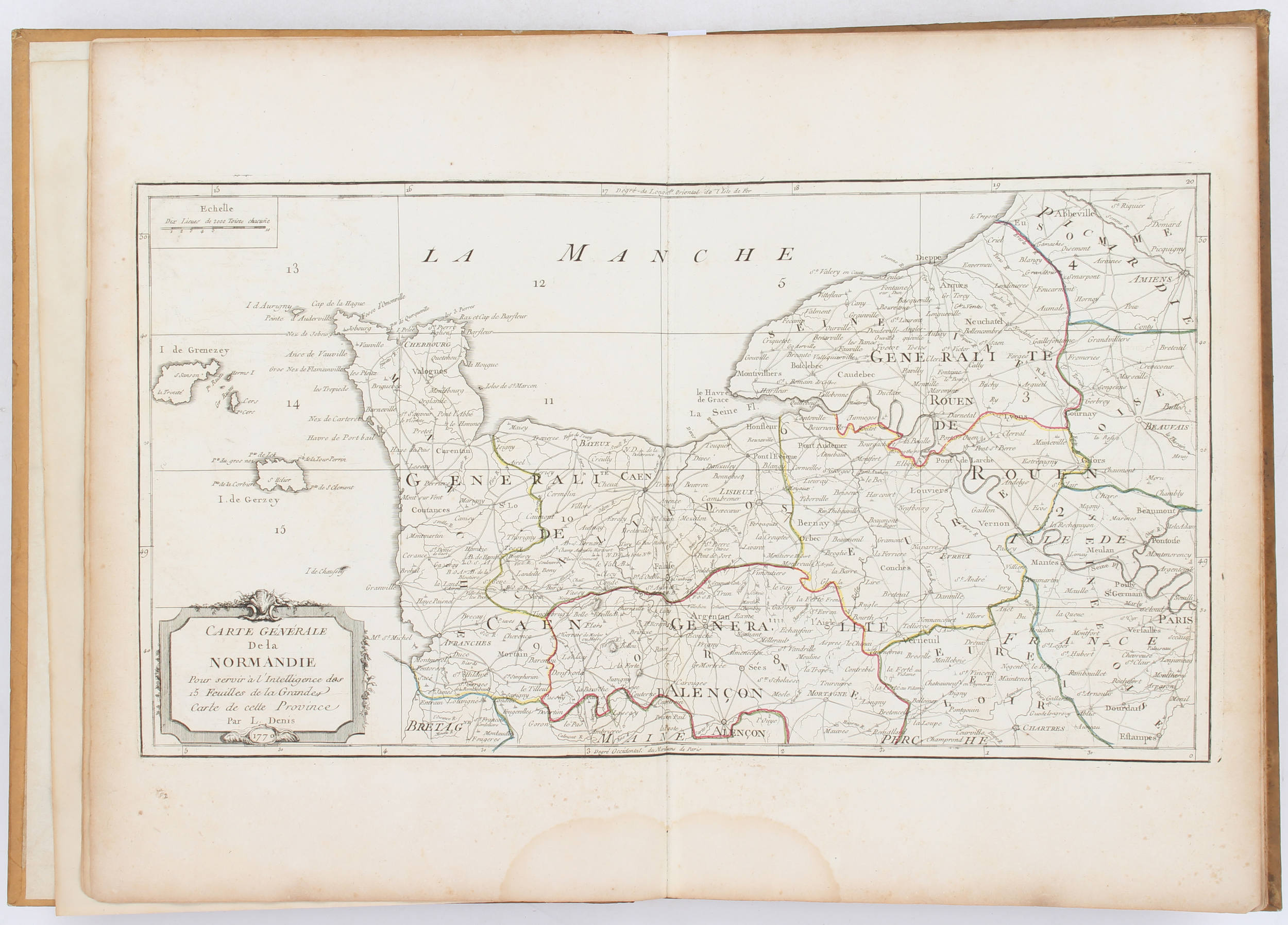 Denis, Atlas de Normandie et pays limitrophes
